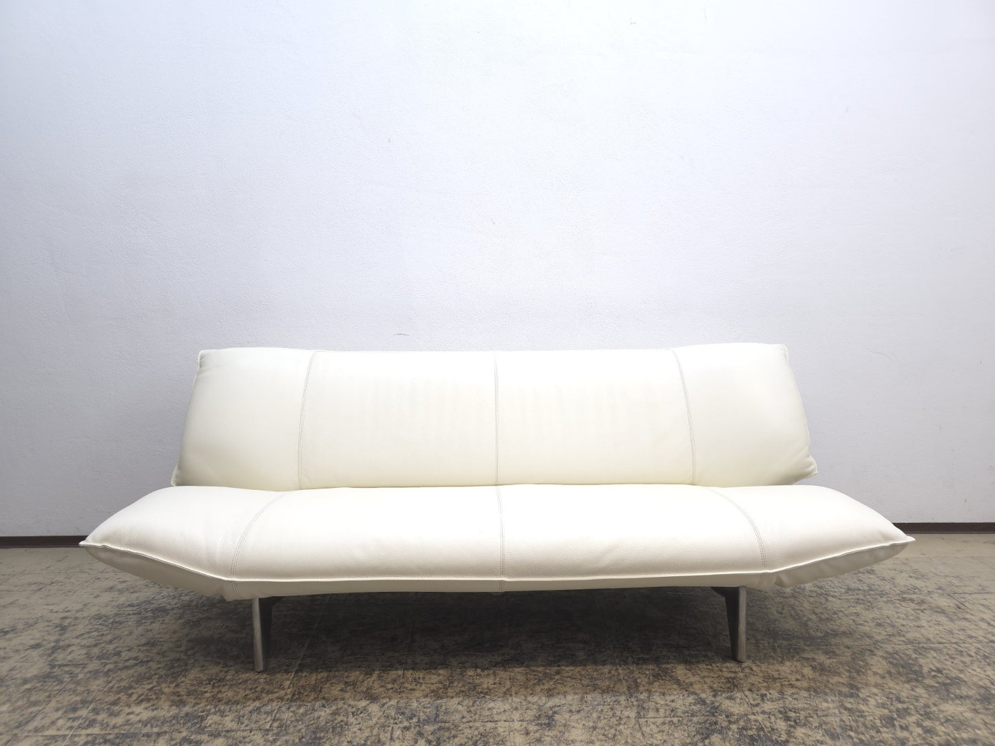 Leolux Tango Ledersofa Cremeweiß Funktion Sofa-Leolux-JSFurniture