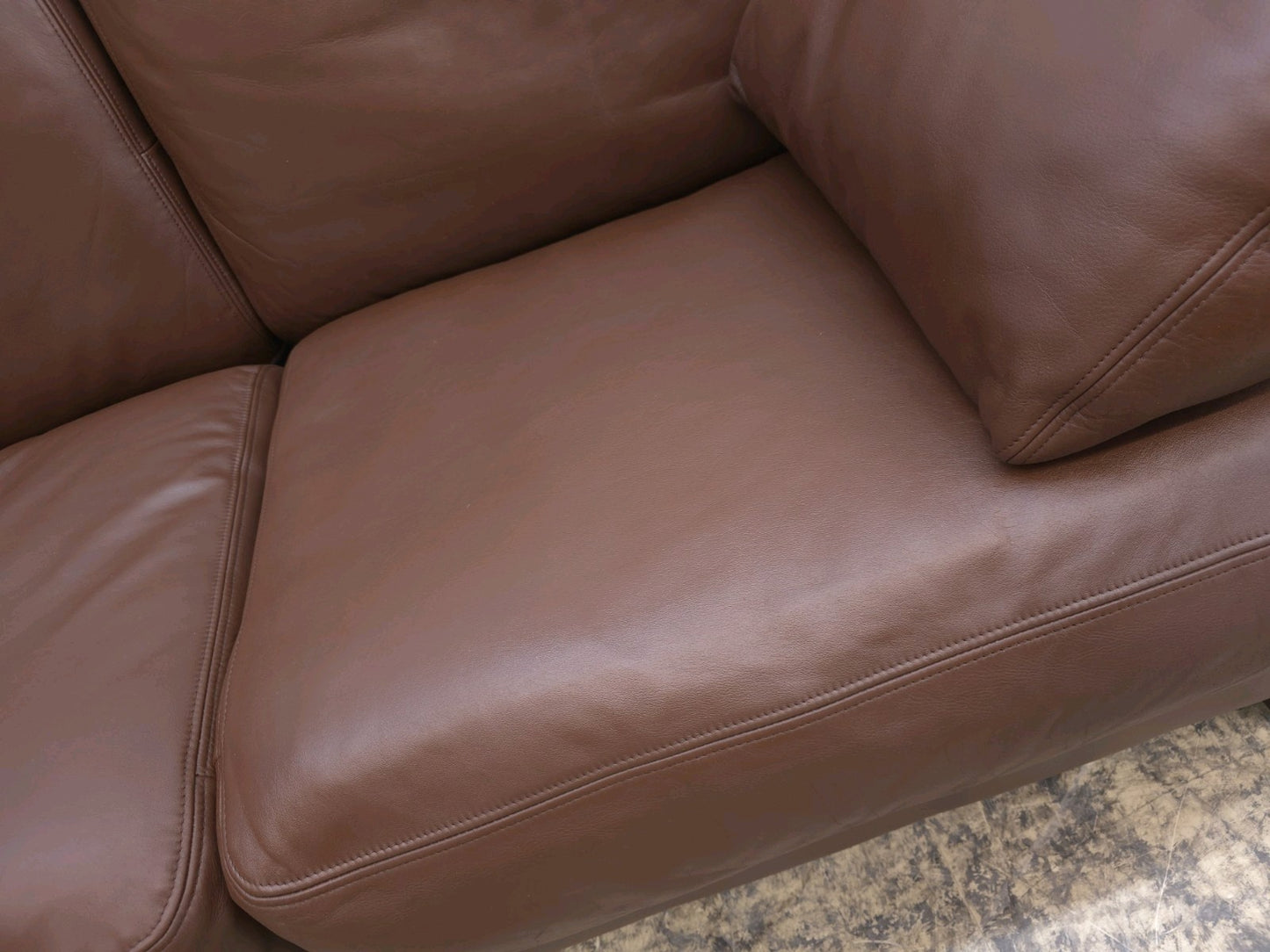 De Sede DS-17 Leder Sofa Braun 2-Sitzer Vintage Designer Sofa-De Sede-JSFurniture