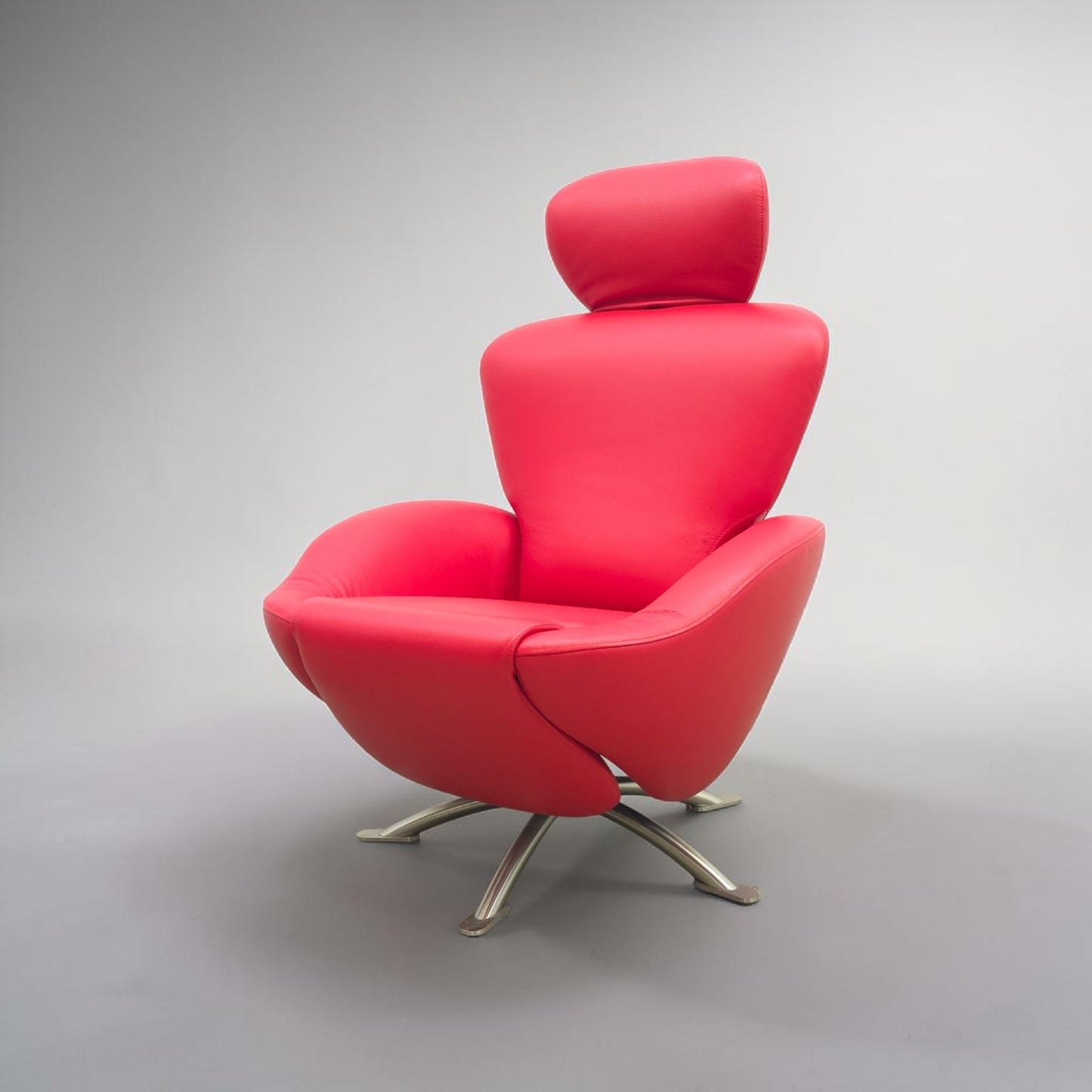 Cassina Dodo Sessel Designersessel Ledersessel Drehsessel Neuwertig Ausstellung-Cassina-JSFurniture