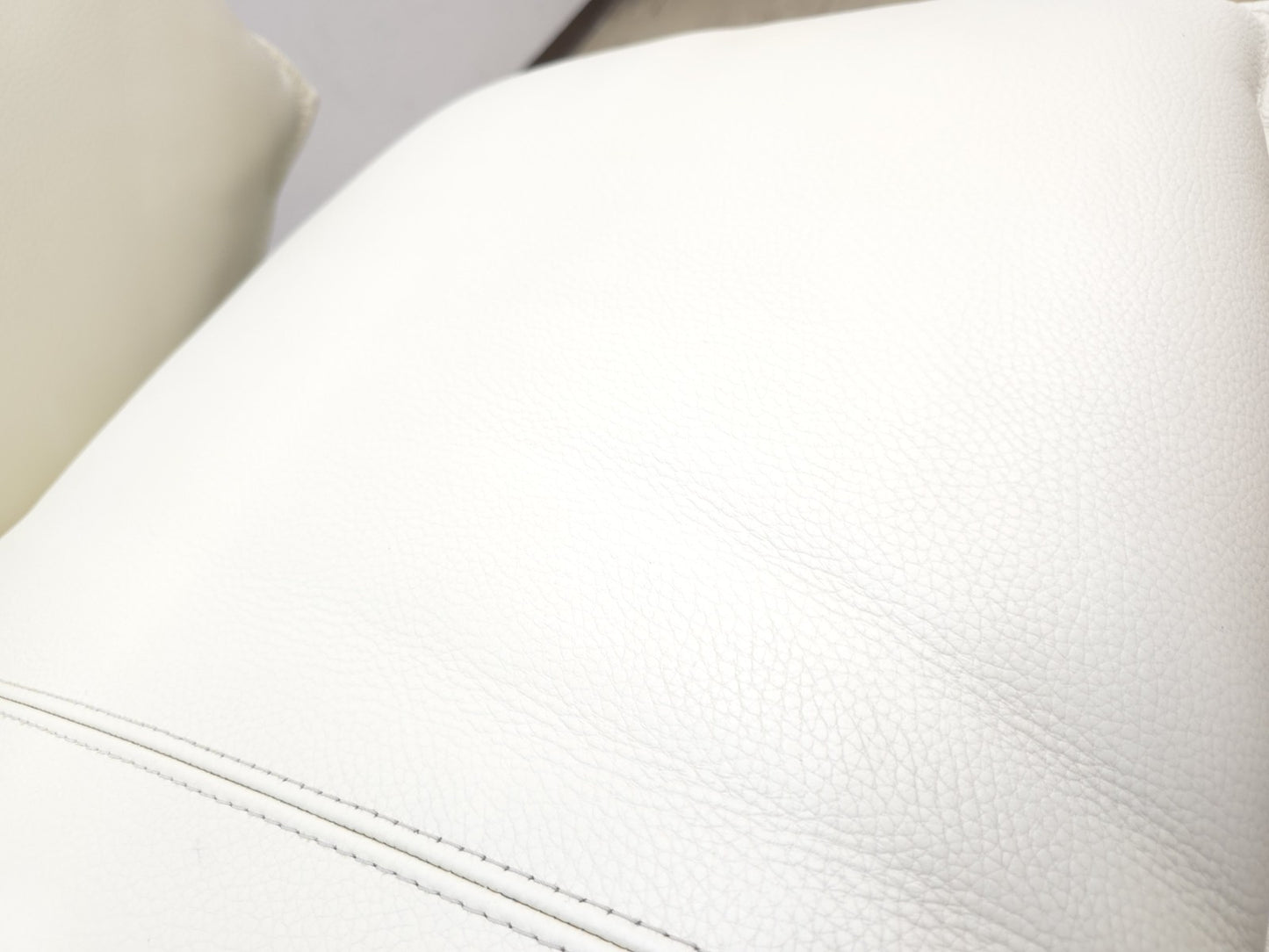 Leolux Tango Ledersofa Cremeweiß Funktion Sofa-Leolux-JSFurniture