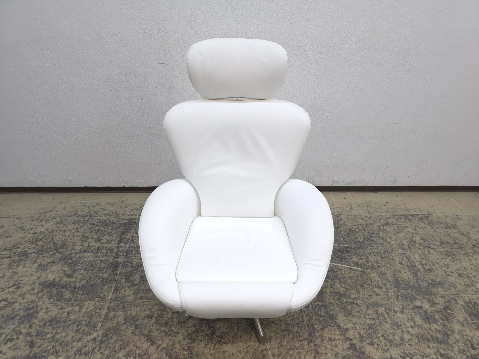 Cassina Dodo Ledersessel Weiß Designer Relaxsessel-Cassina-JSFurniture
