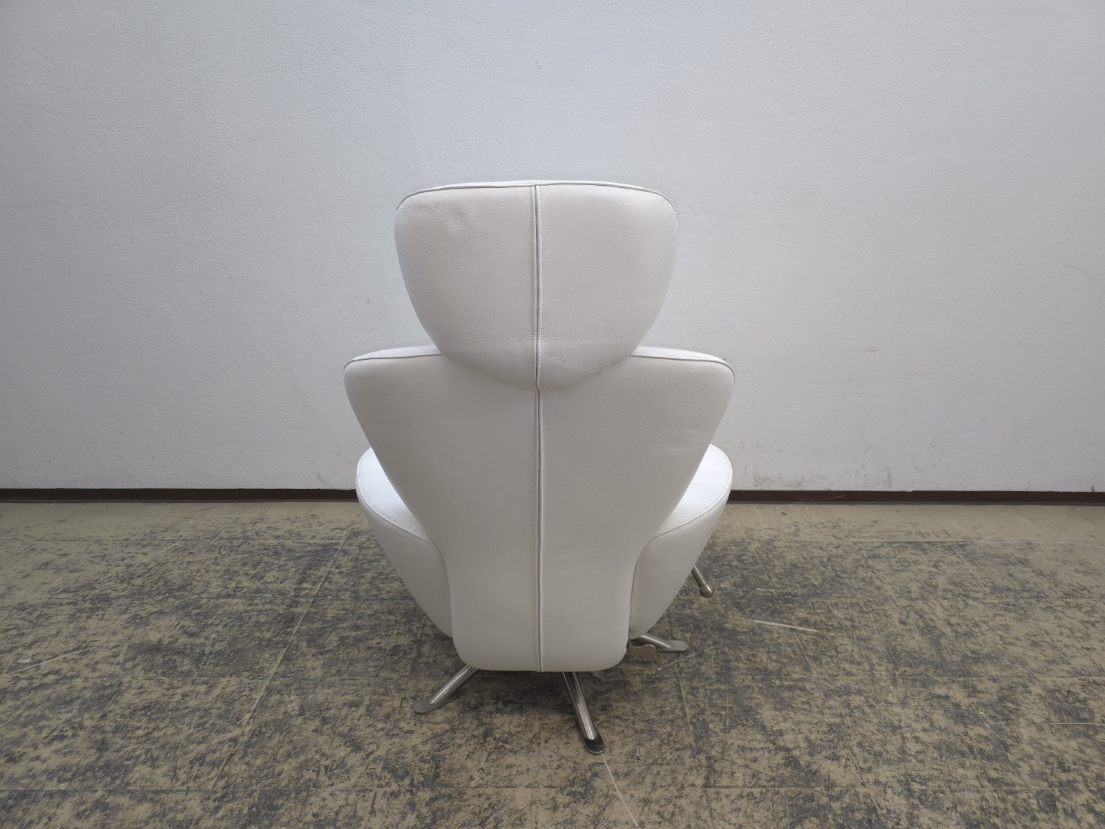 Cassina Dodo Ledersessel Weiß Designer Relaxsessel-Cassina-JSFurniture