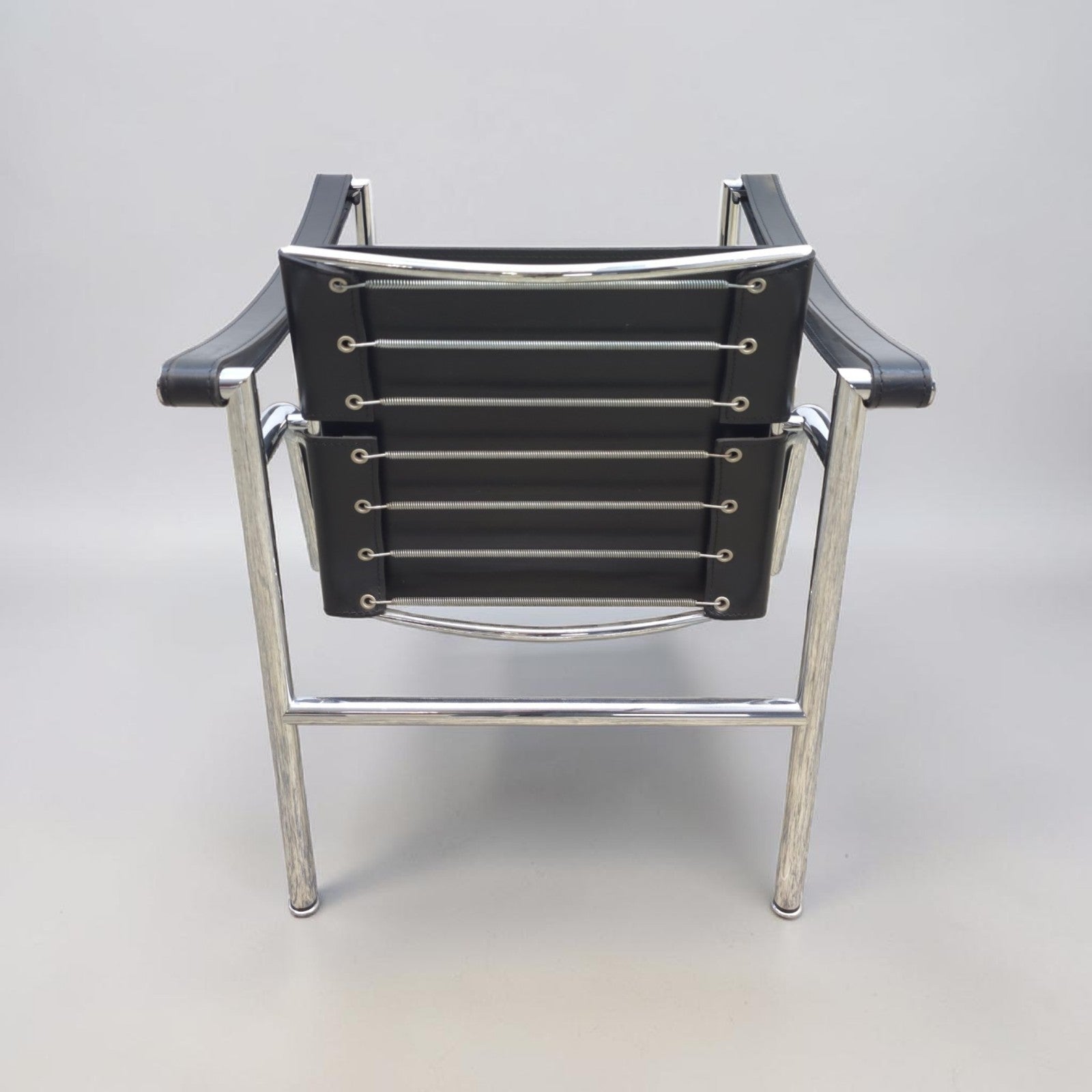 Cassina LC1 Sessel Set Le Corbusier Leder Schwarz-Cassina-JSFurniture
