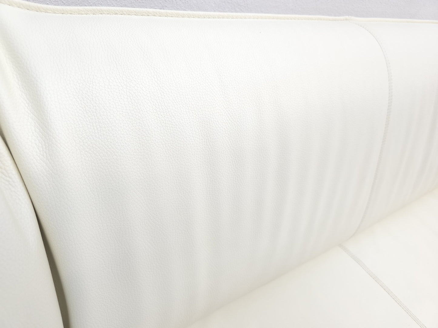 Leolux Tango Ledersofa Cremeweiß Funktion Sofa-Leolux-JSFurniture