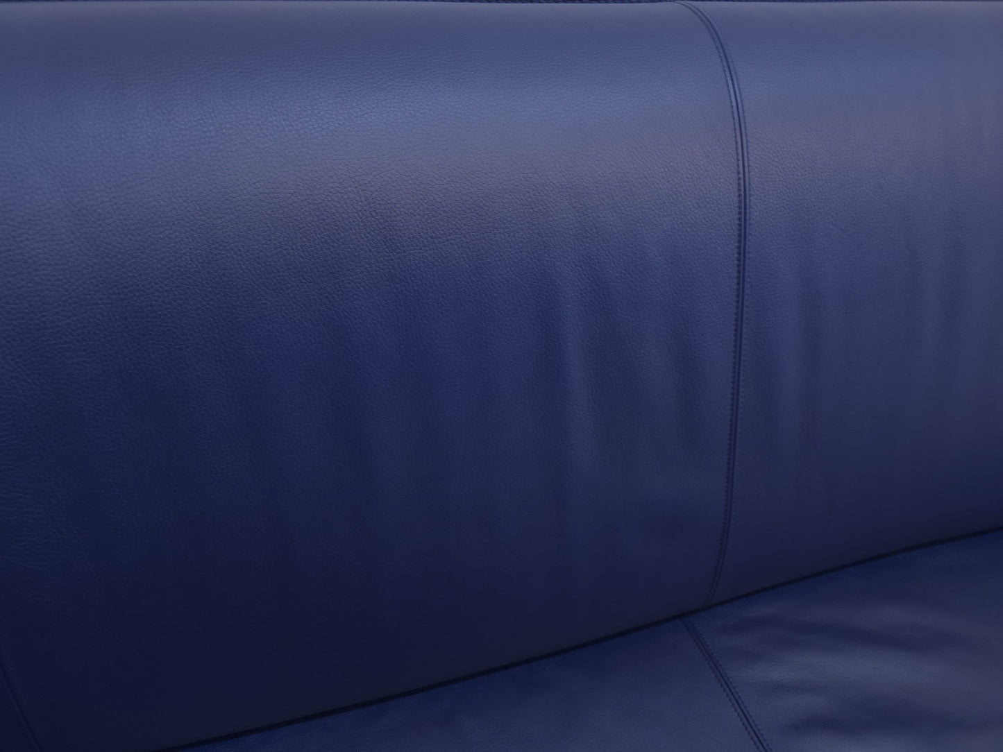 Leolux Tango Blau Ledersofa Couch Funktion Zweisitzer-Leolux-JSFurniture