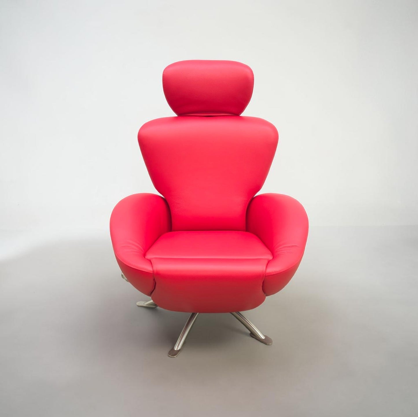 Cassina Dodo Sessel Designersessel Ledersessel Drehsessel Neuwertig Ausstellung-Cassina-JSFurniture