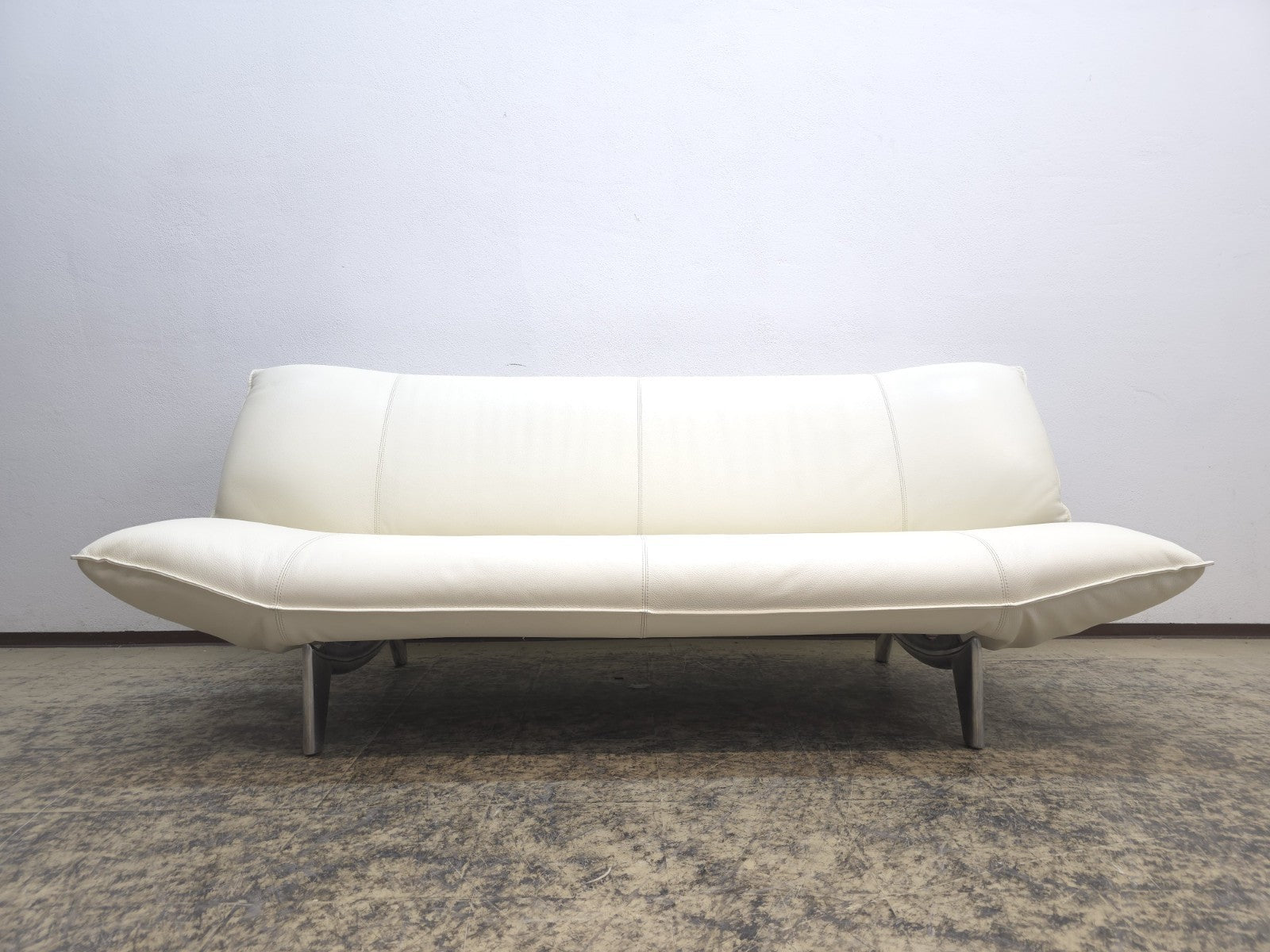 Leolux Tango Ledersofa Cremeweiß Funktion Sofa-Leolux-JSFurniture