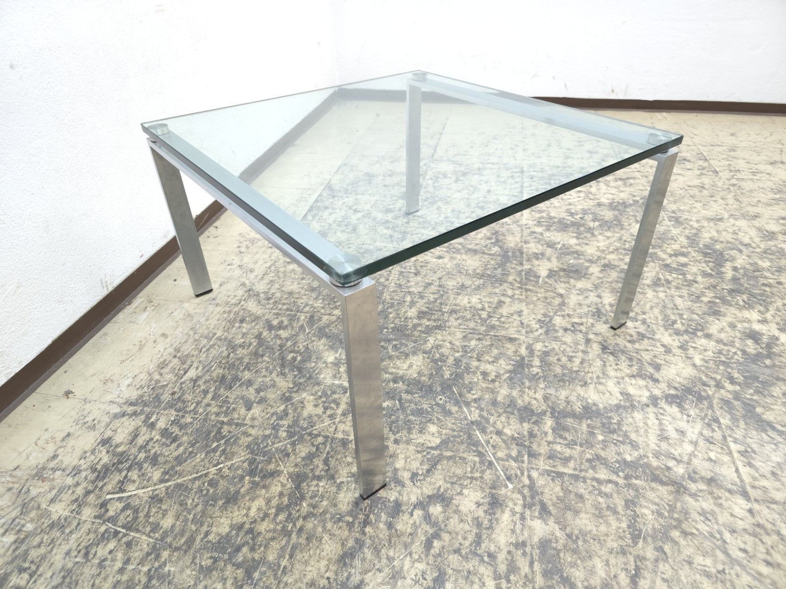 Walter Knoll Foster Glastisch Designertisch Couchtisch-Walter Knoll-JSFurniture