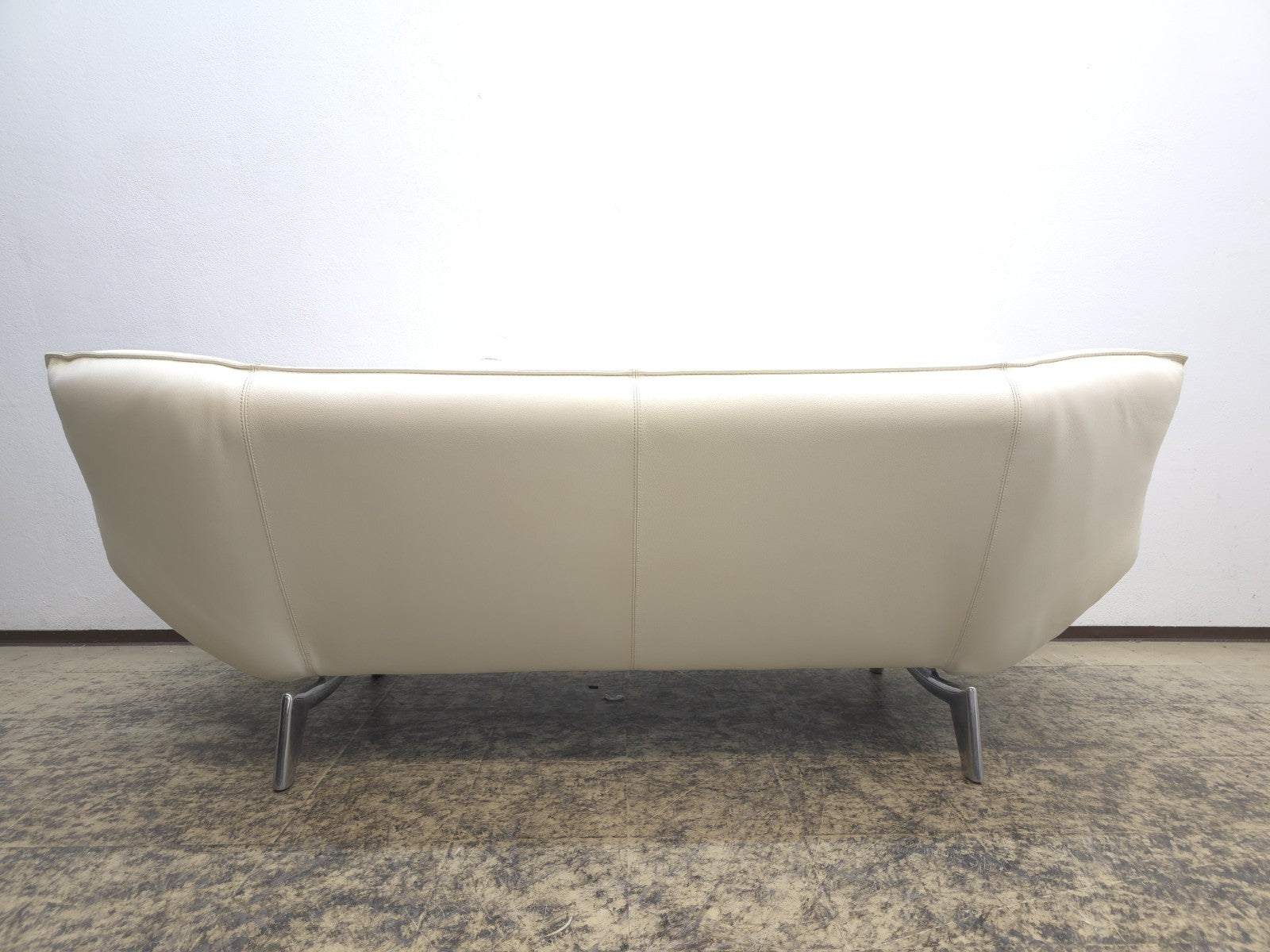 Leolux Tango Ledersofa Cremeweiß Funktion Sofa-Leolux-JSFurniture