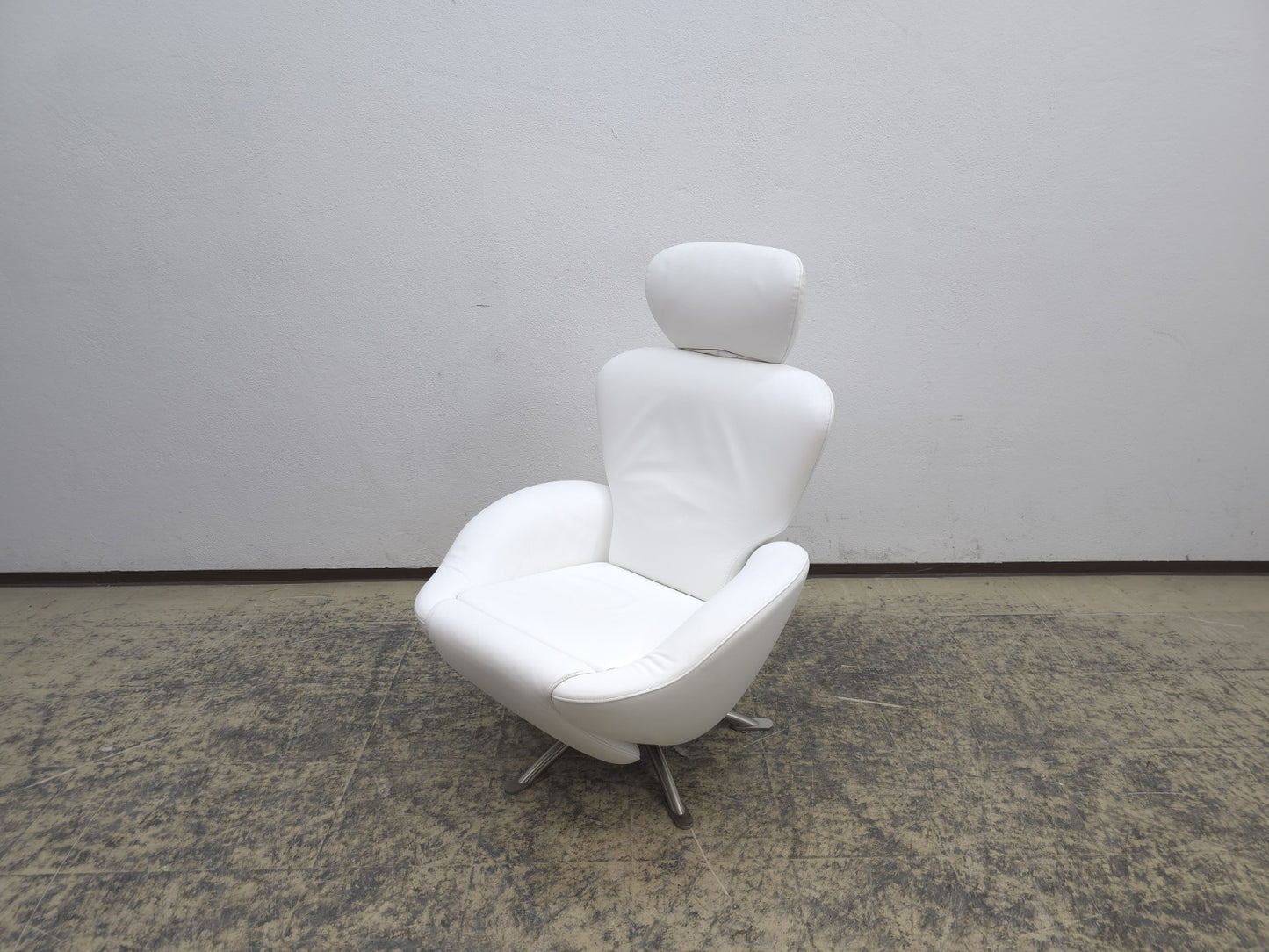Cassina Dodo Ledersessel Weiß Designer Relaxsessel-Cassina-JSFurniture