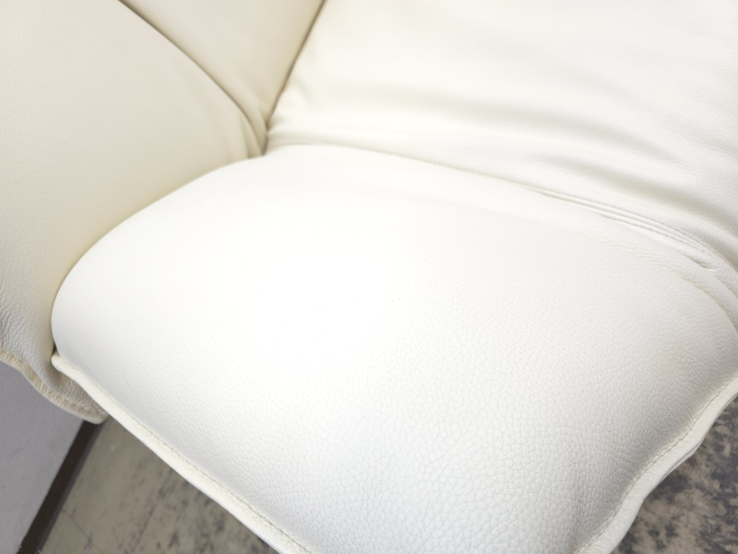 Leolux Tango Ledersofa Cremeweiß Funktion Sofa-Leolux-JSFurniture