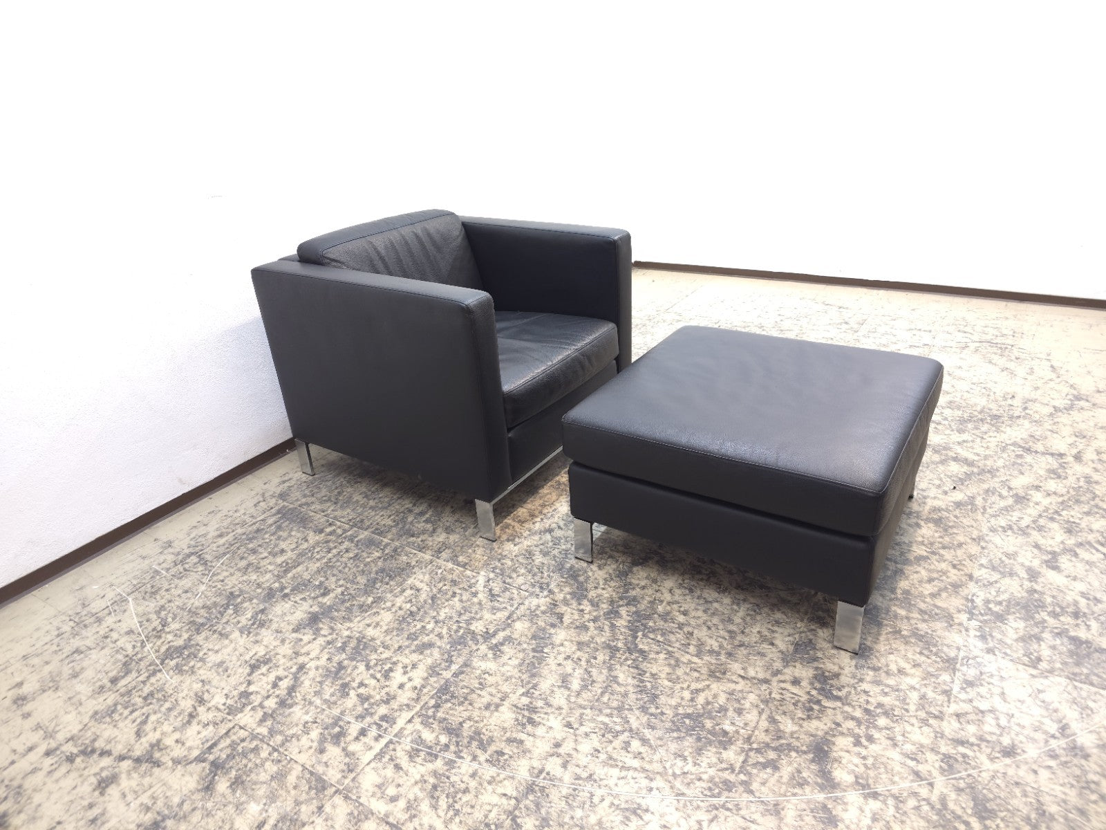 Walter Knoll Foster 500 Set 2x Sessel Schwarz-Walter Knoll-JSFurniture