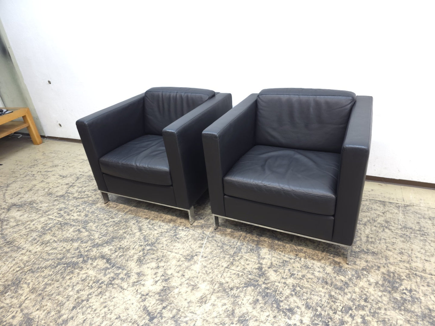 Walter Knoll Foster 500 Set 2x Sessel Schwarz-Walter Knoll-JSFurniture