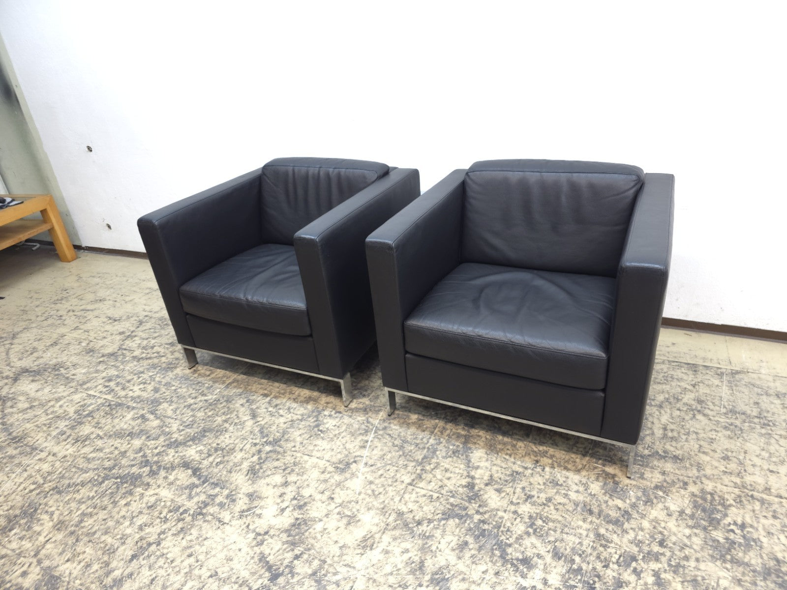 Walter Knoll Foster 500 Set 2x Sessel Schwarz-Walter Knoll-JSFurniture