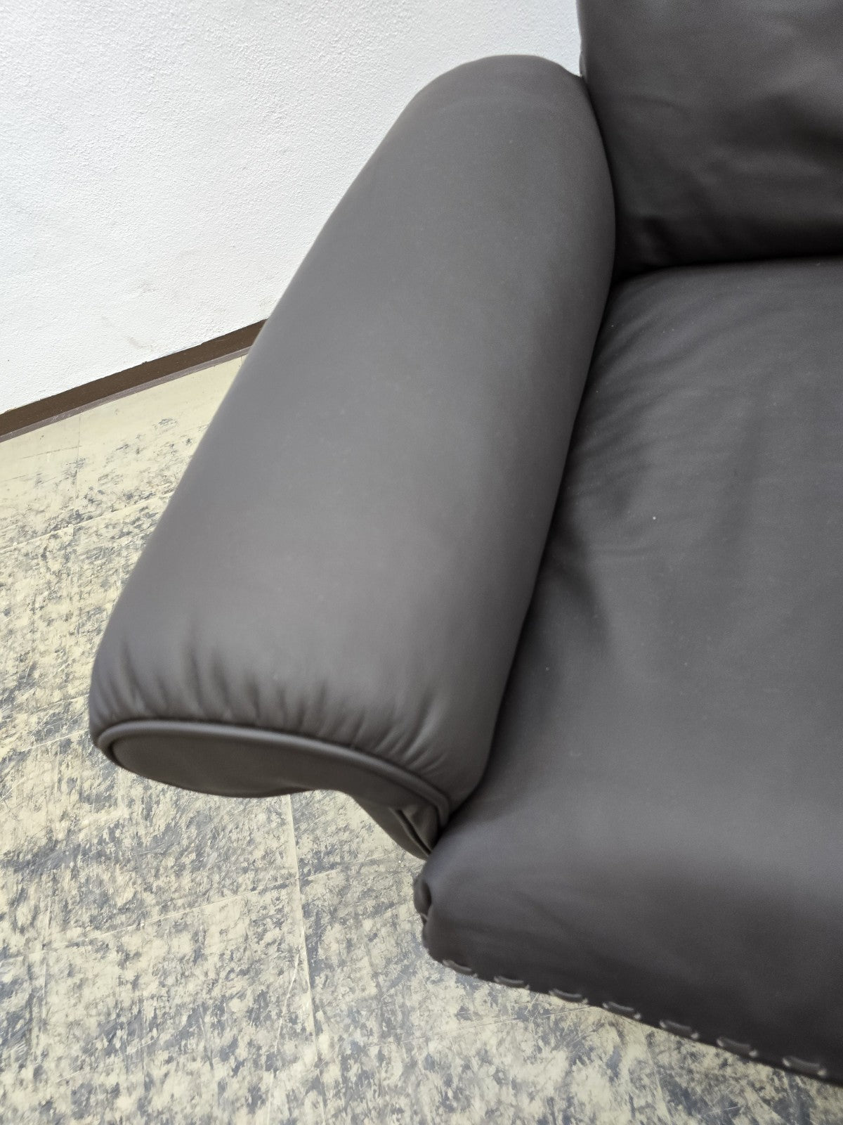 De SEDE DS 31 Sessel Hocker Neuwertig Ledersessel CHAIR Designersessel Top Braun-De Sede-JSFurniture