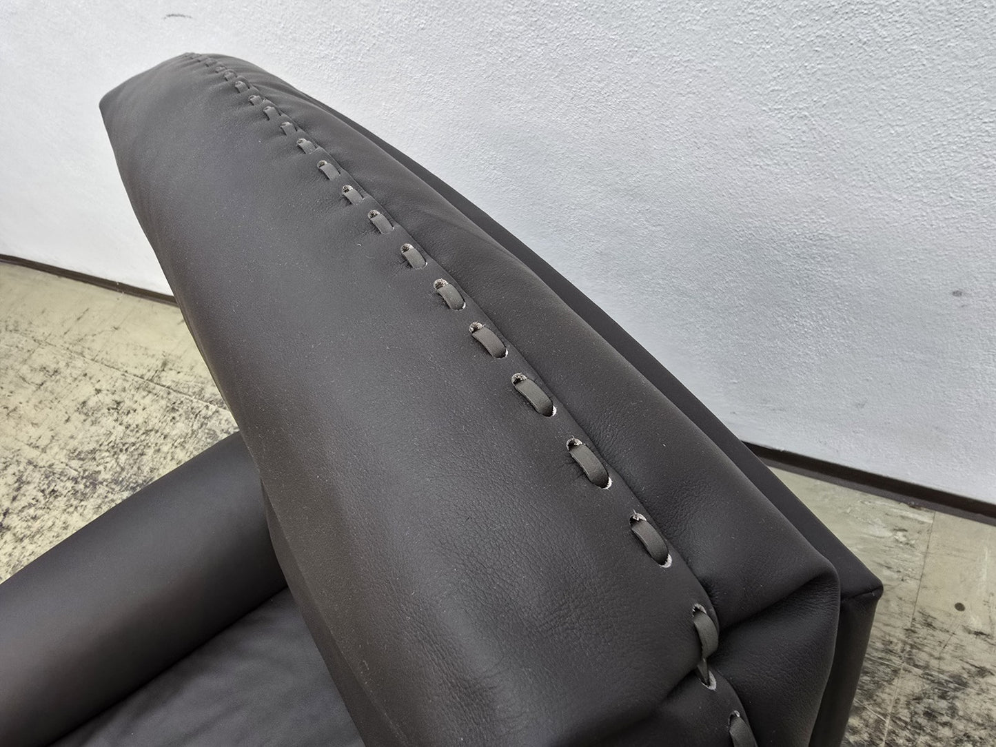 De SEDE DS 31 Sessel Hocker Neuwertig Ledersessel CHAIR Designersessel Top Braun-De Sede-JSFurniture