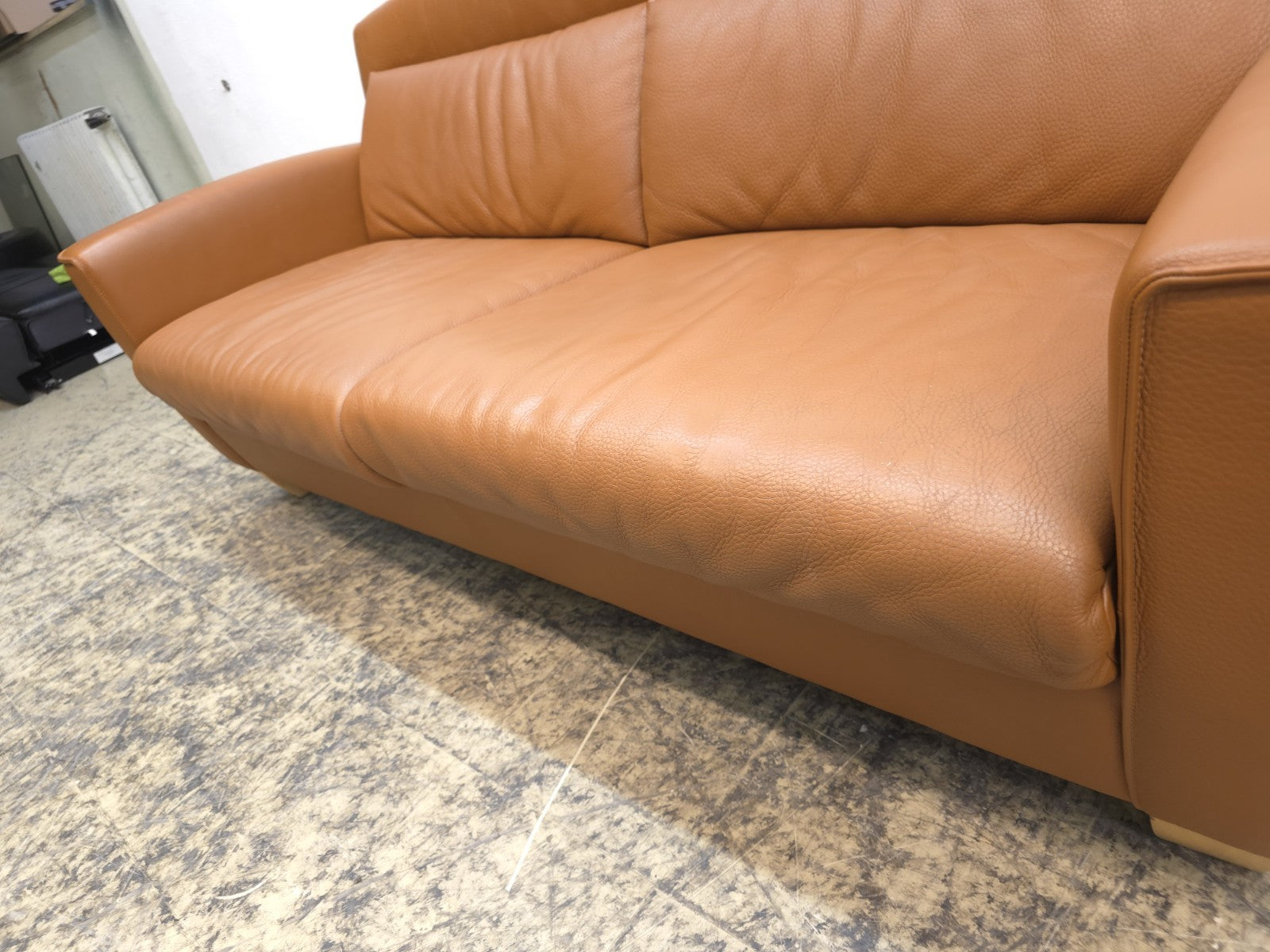 De Sede DS-120 Cognac Designersofa Ledersofa Couch-De Sede-JSFurniture