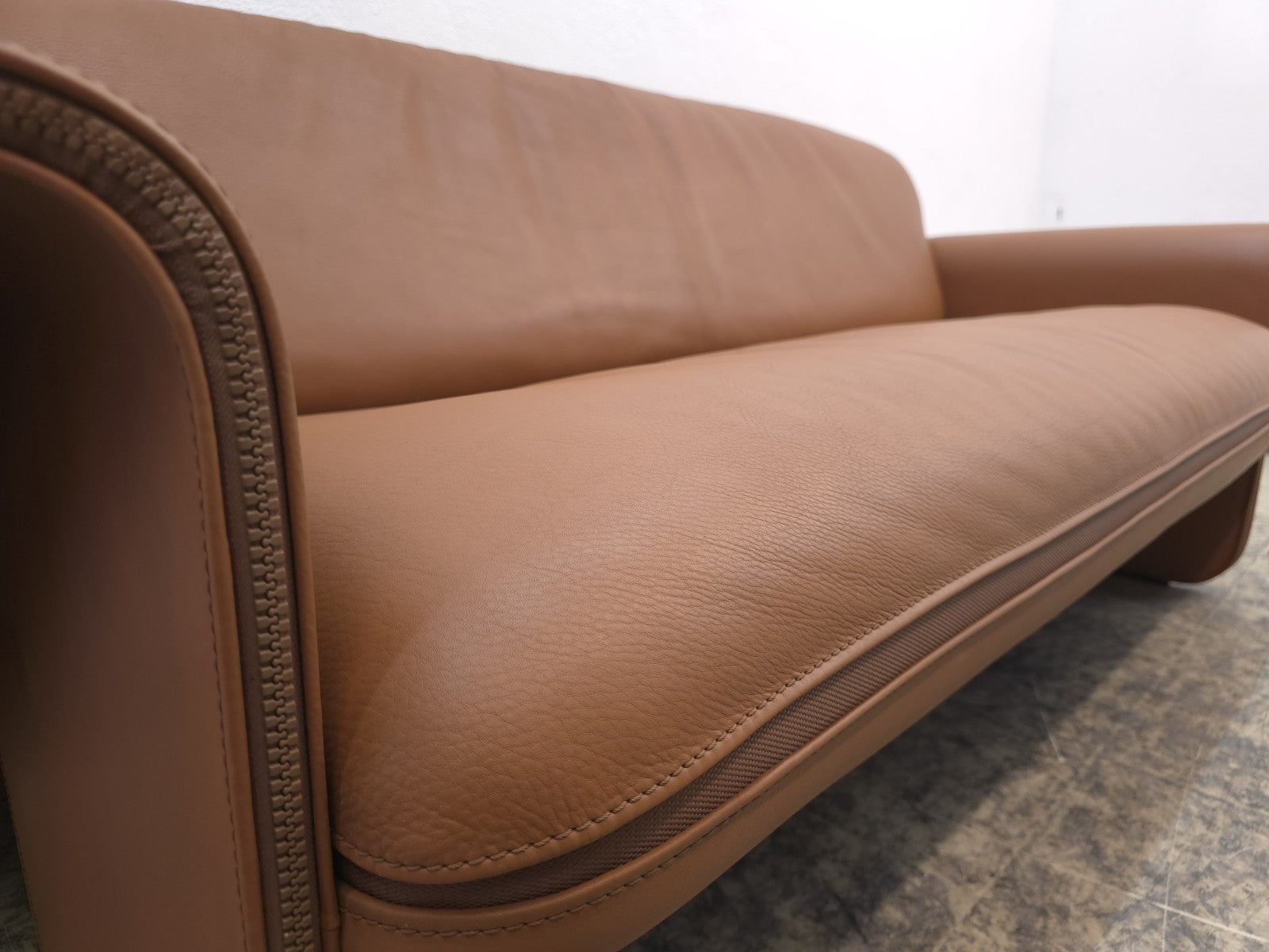 De Sede DS-125 Garnitur Leder Braun 3+2 Gerd Lange-De Sede-JSFurniture