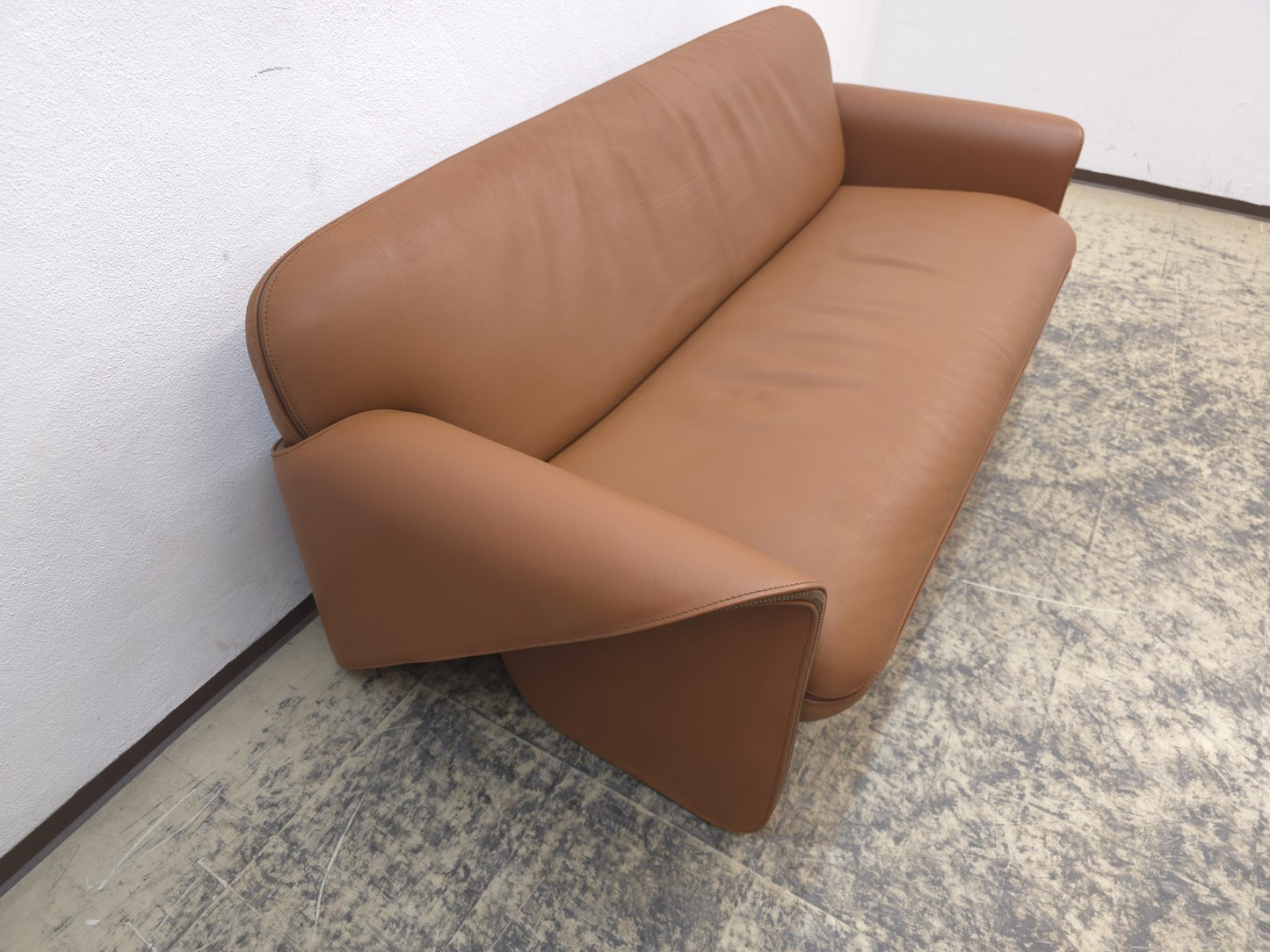 De Sede DS-125 Garnitur Leder Braun 3+2 Gerd Lange-De Sede-JSFurniture