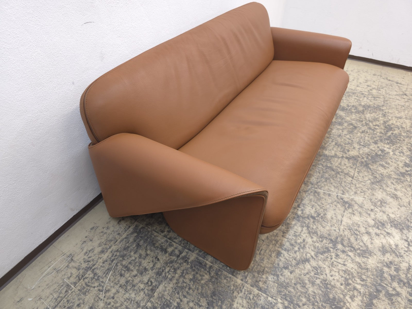 De Sede DS-125 Garnitur Leder Braun 3+2 Gerd Lange-De Sede-JSFurniture