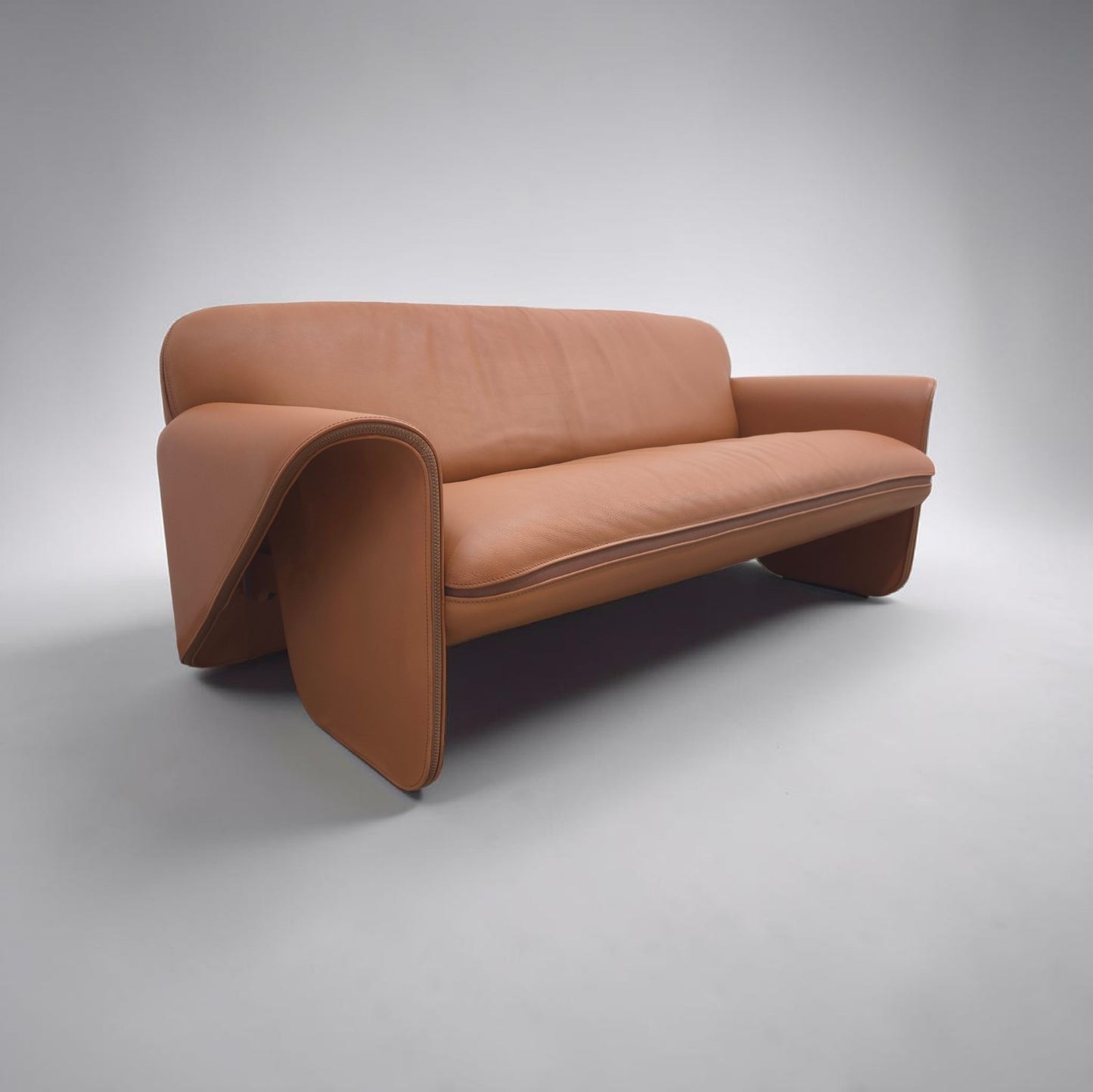 De Sede DS-125 Garnitur Leder Braun 3+2 Gerd Lange-De Sede-JSFurniture