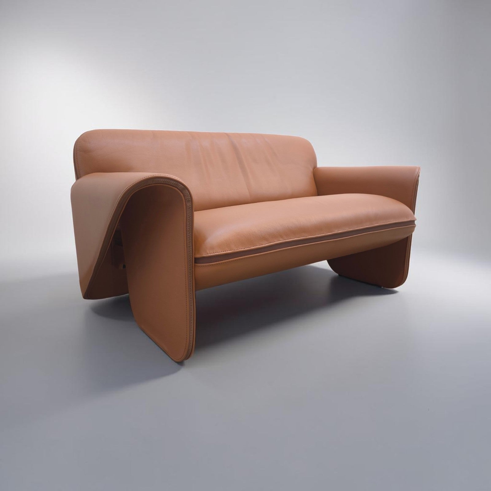 De Sede DS-125 Garnitur Leder Braun 3+2 Gerd Lange-De Sede-JSFurniture