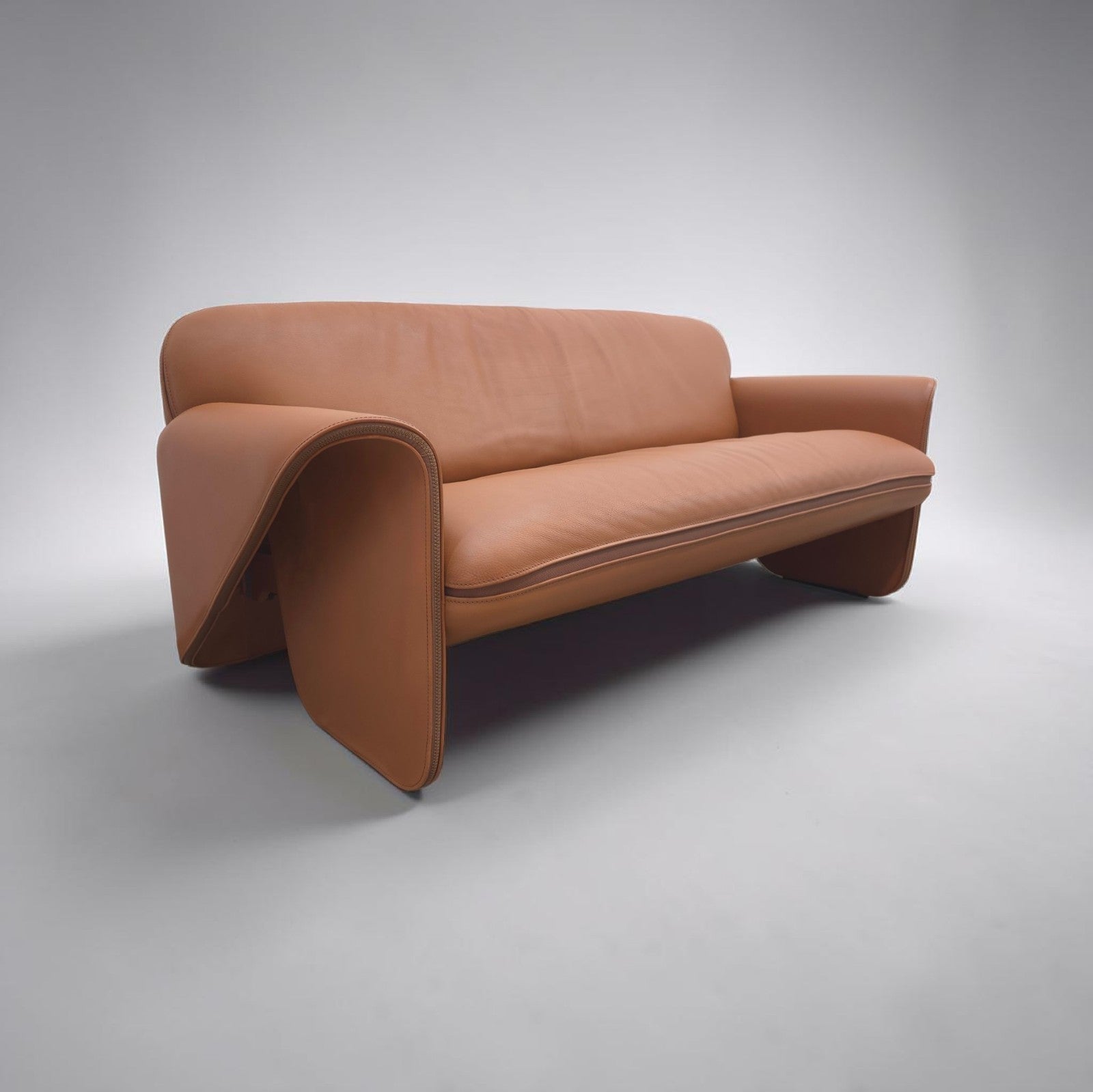 De Sede DS-125 Sofa Leder Braun Gerd Lange-De Sede-JSFurniture