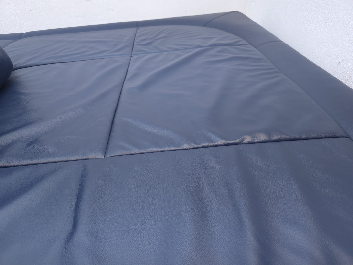 De Sede DS-165 Ecksofa Leder Blau Designer Sofa-De Sede-JSFurniture