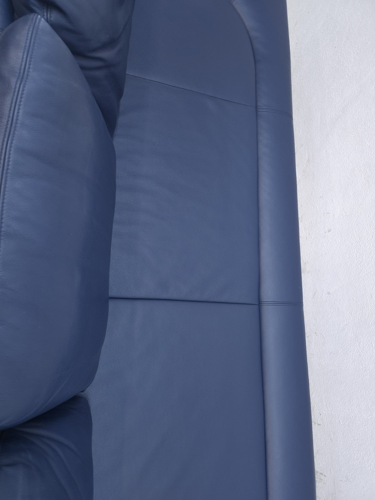 De Sede DS-165 Ecksofa Leder Blau Designer Sofa-De Sede-JSFurniture