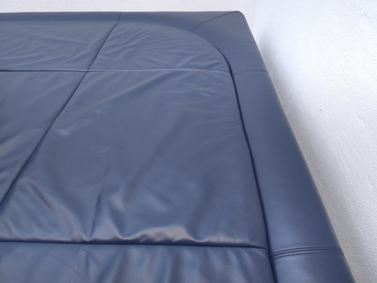 De Sede DS-165 Ecksofa Leder Blau Designer Sofa-De Sede-JSFurniture