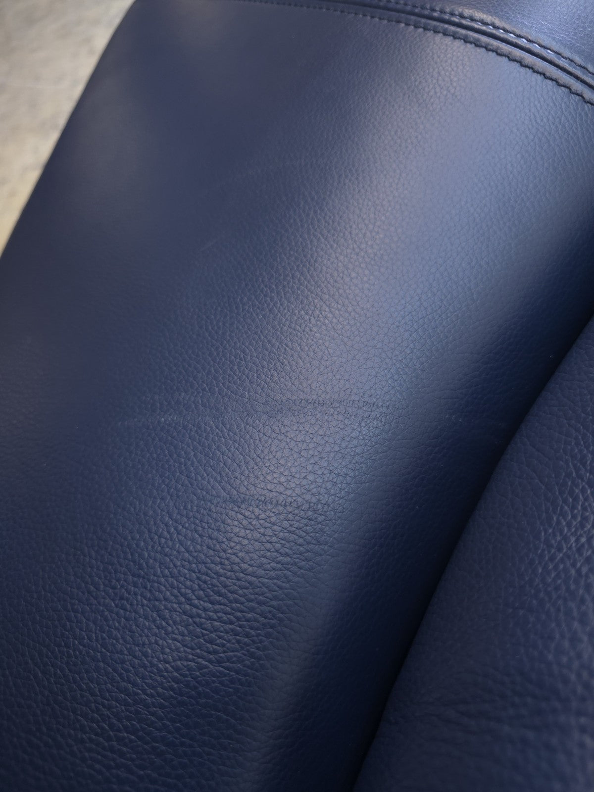 De Sede DS-165 Ecksofa Leder Blau Designer Sofa-De Sede-JSFurniture