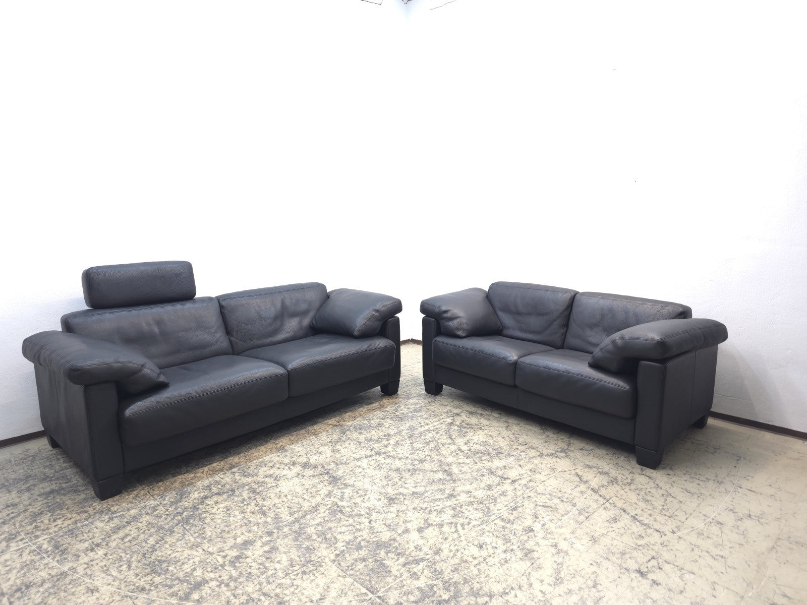 De Sede DS-17 Garnitur Anthrazit Designersofa-De Sede-JSFurniture