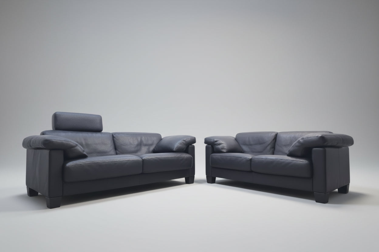 De Sede DS-17 Garnitur Anthrazit Designersofa-De Sede-JSFurniture