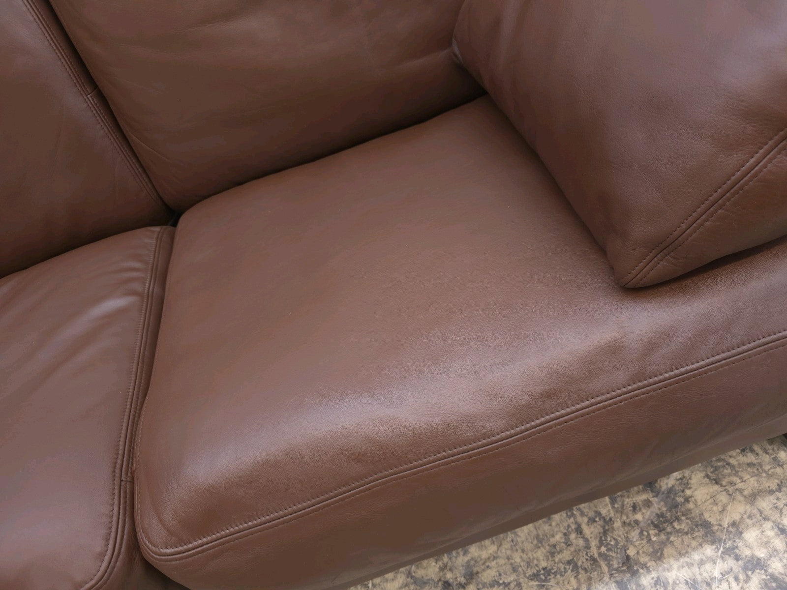 De Sede DS-17 Leder Sofa Braun 2-Sitzer Vintage Designer Sofa-De Sede-JSFurniture