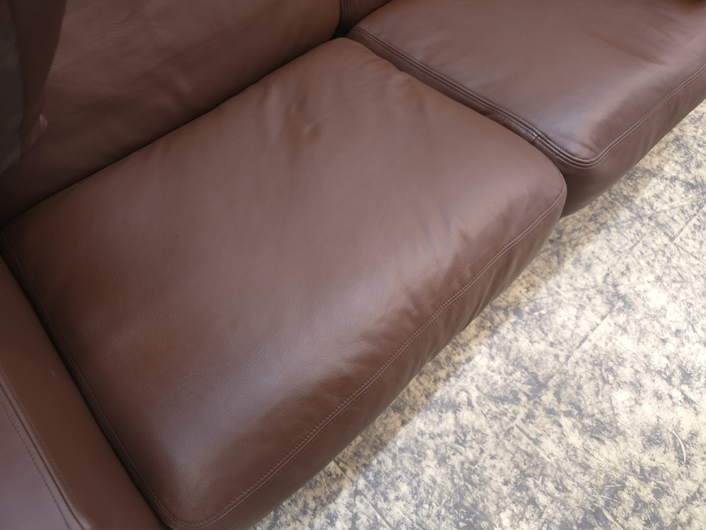 De Sede DS-17 Leder Sofa Braun 2-Sitzer Vintage Designer Sofa-De Sede-JSFurniture