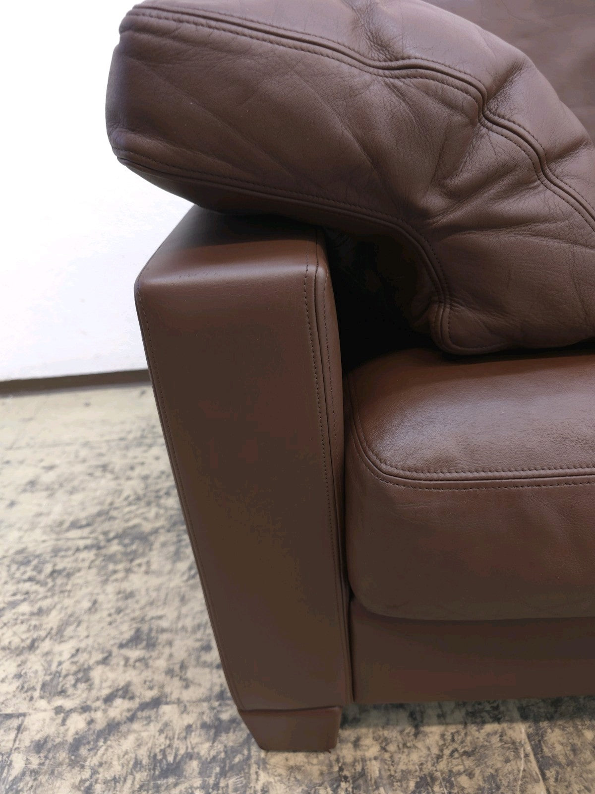 De Sede DS-17 Leder Sofa Braun 2-Sitzer Vintage Designer Sofa-De Sede-JSFurniture