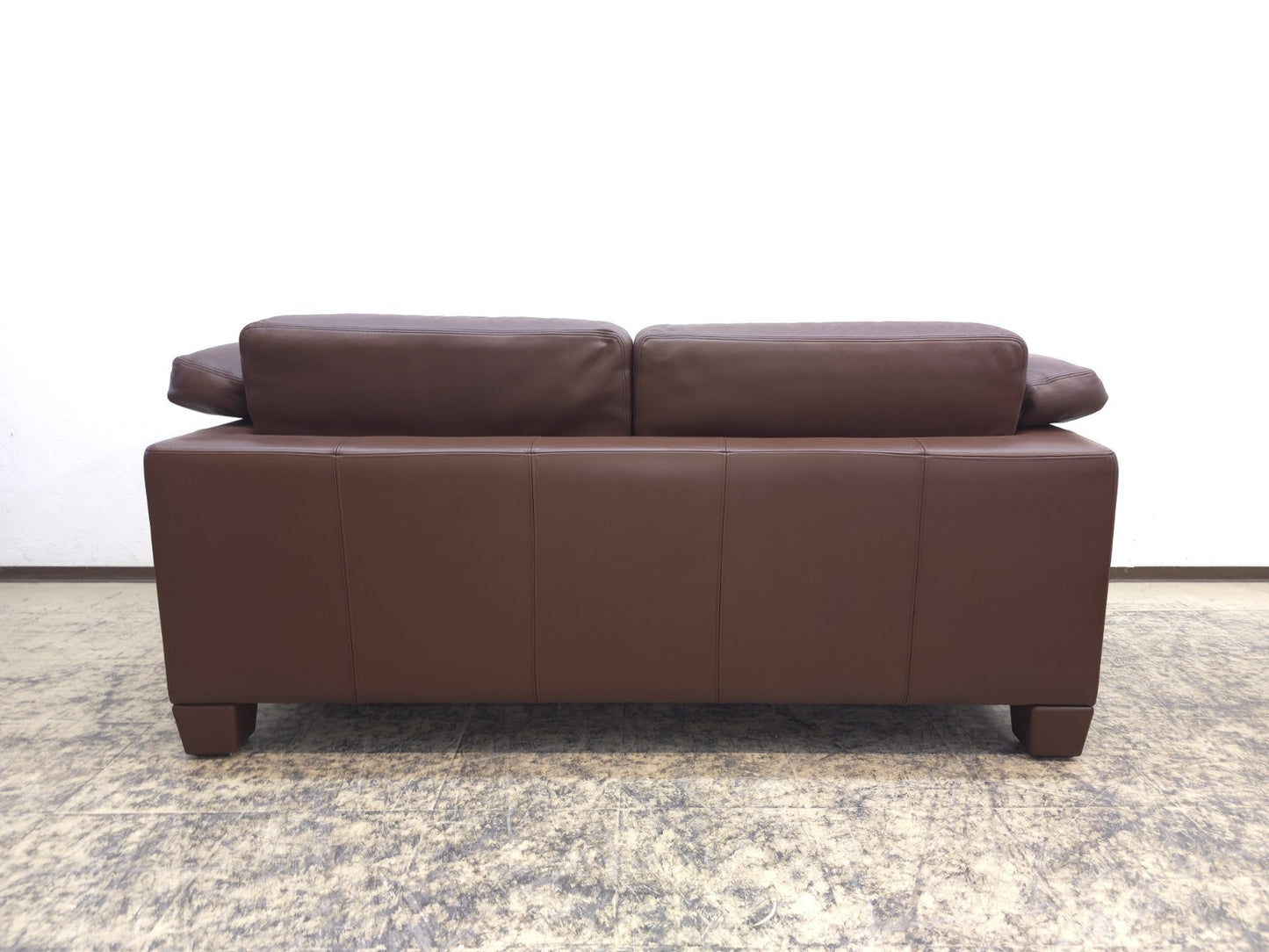 De Sede DS-17 Leder Sofa Braun 2-Sitzer Vintage Designer Sofa-De Sede-JSFurniture