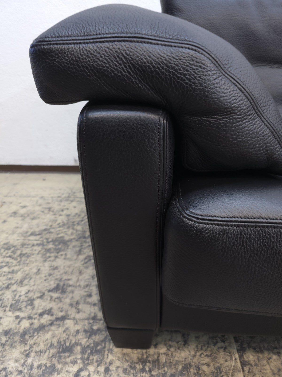 De Sede DS-17 Schwarz Designersofa Ledersofa Couch-De Sede-JSFurniture