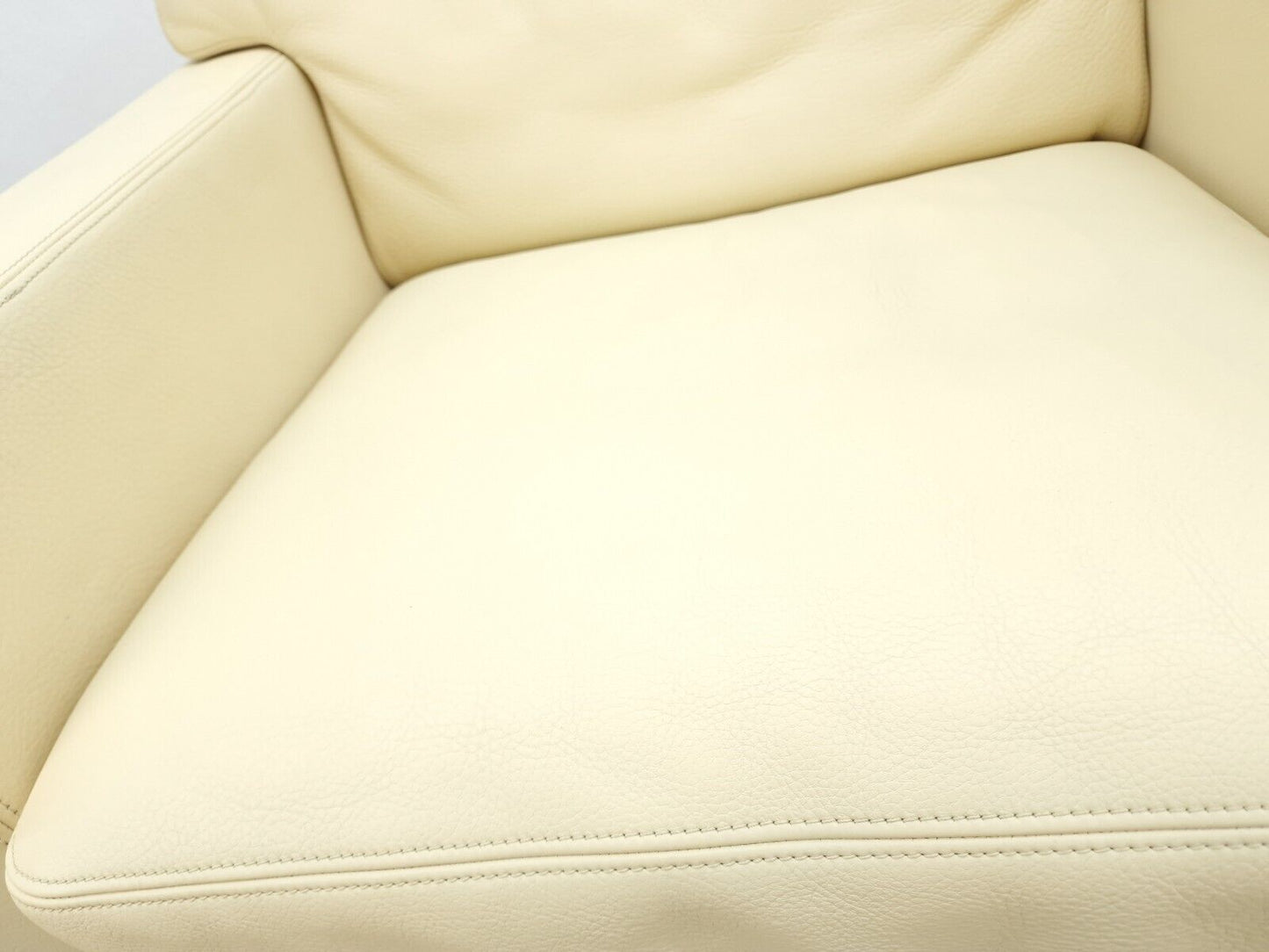 De Sede DS-17 Sessel Leder Creme WK Wohnen-De Sede-JSFurniture