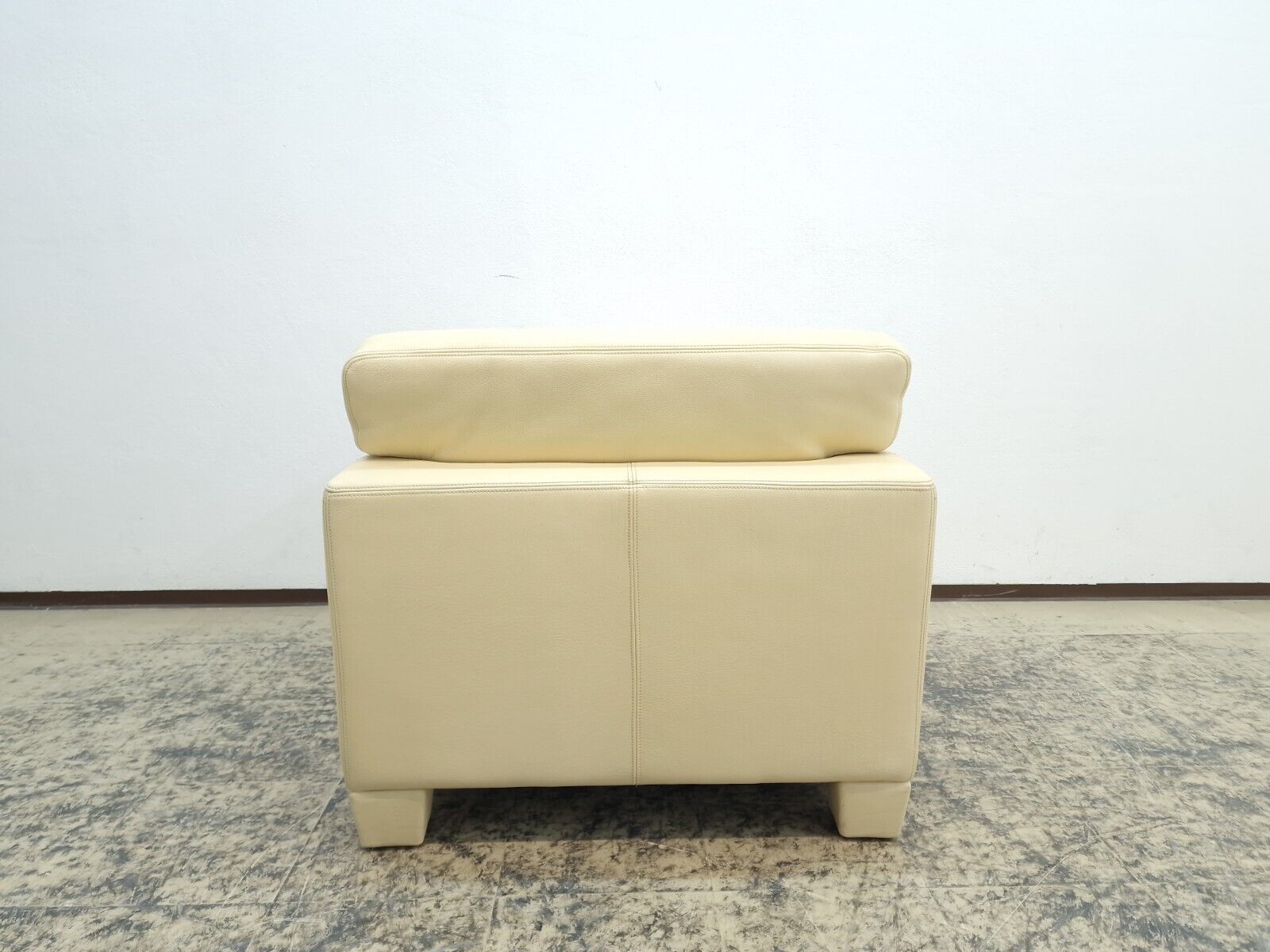 De Sede DS-17 Sessel Leder Creme WK Wohnen-De Sede-JSFurniture