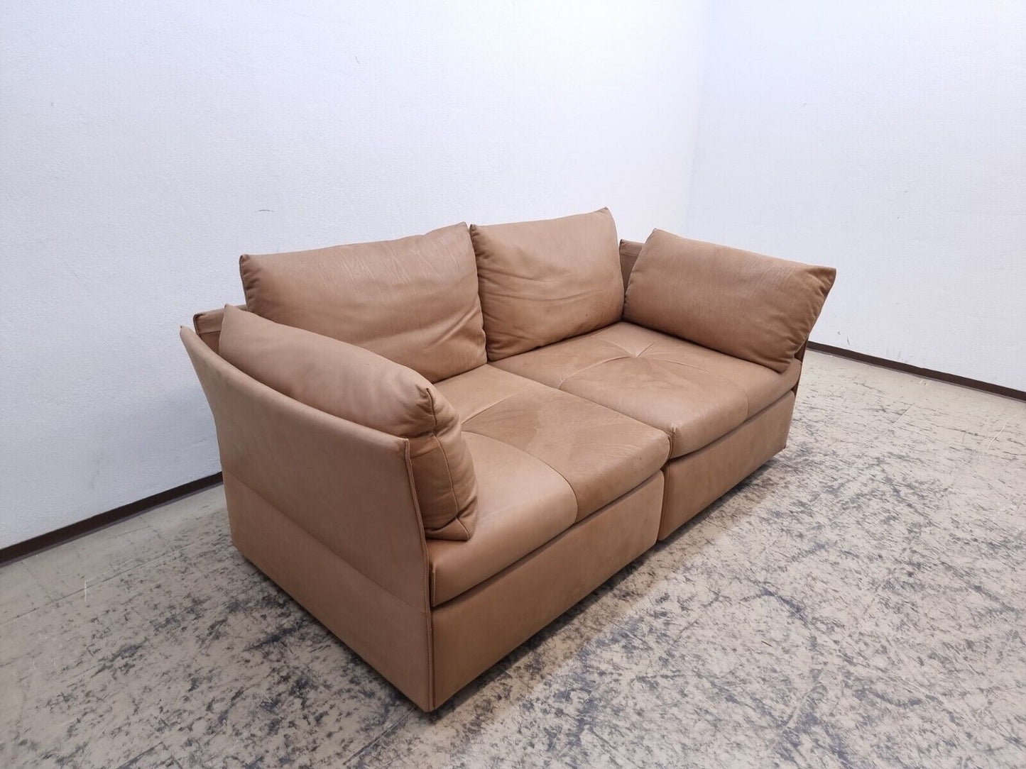 De Sede DS-19 Modulsofa Leder Braun-De Sede-JSFurniture