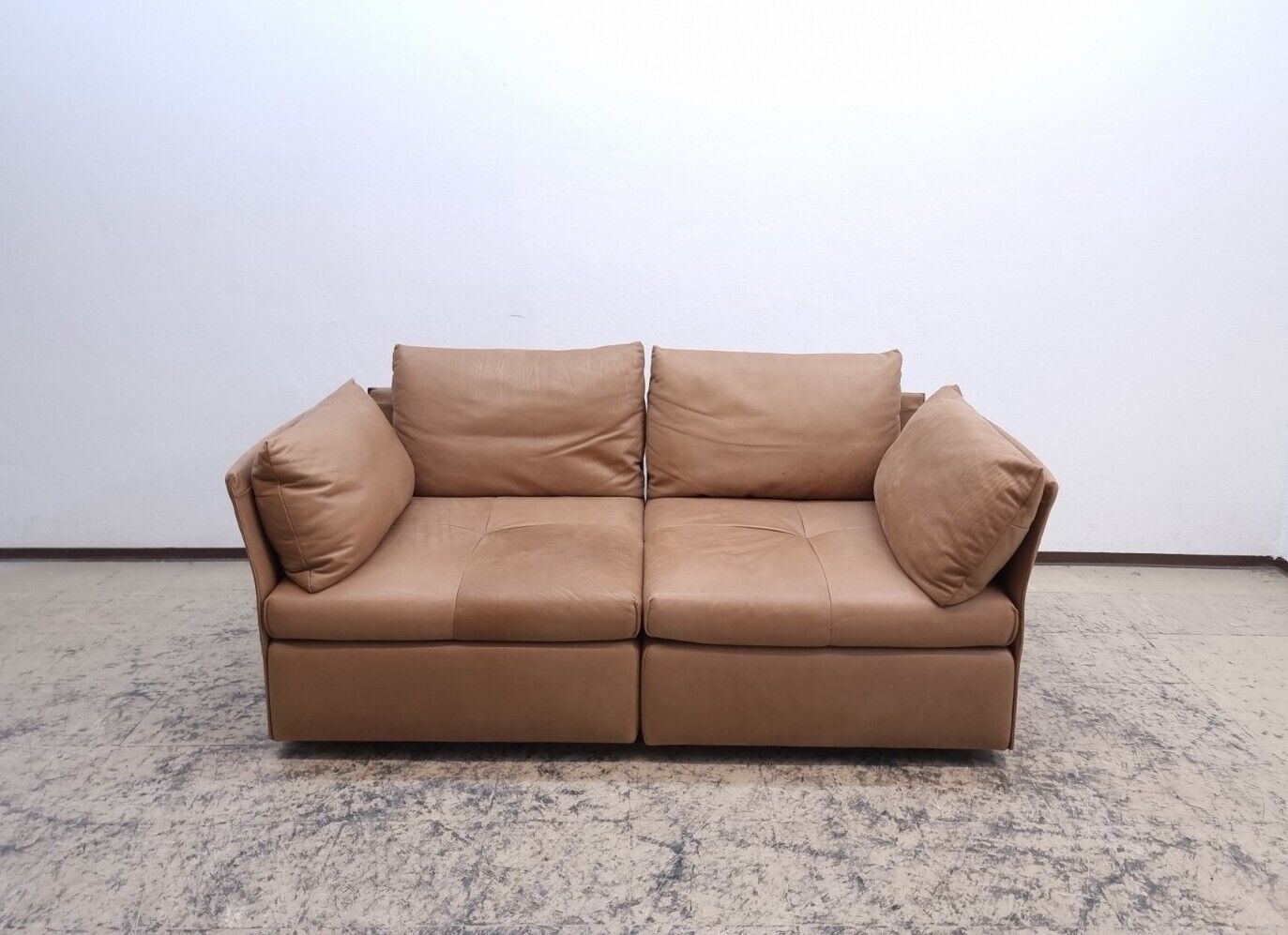 De Sede DS-19 Modulsofa Leder Braun-De Sede-JSFurniture
