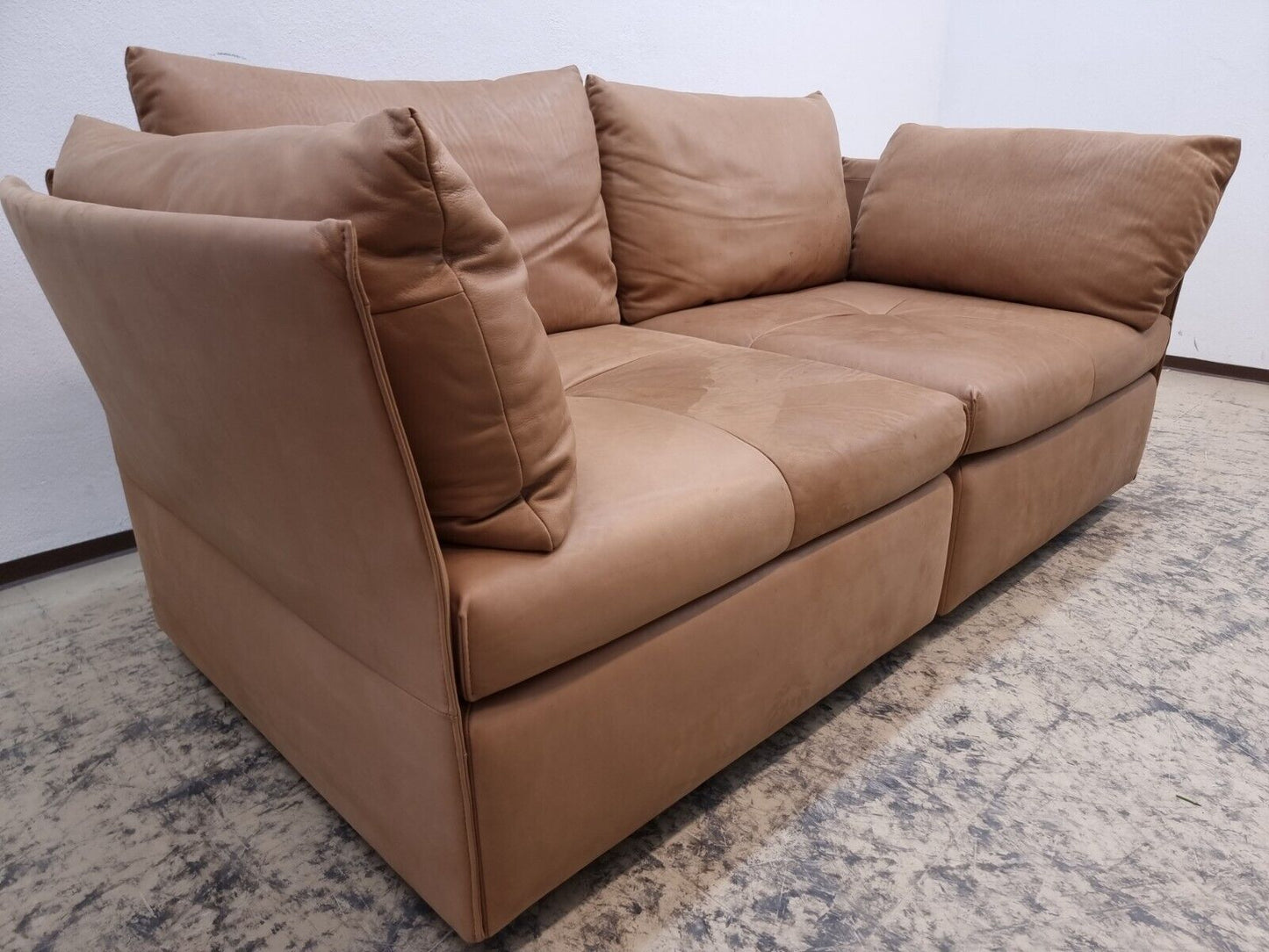 De Sede DS-19 Modulsofa Leder Braun-De Sede-JSFurniture