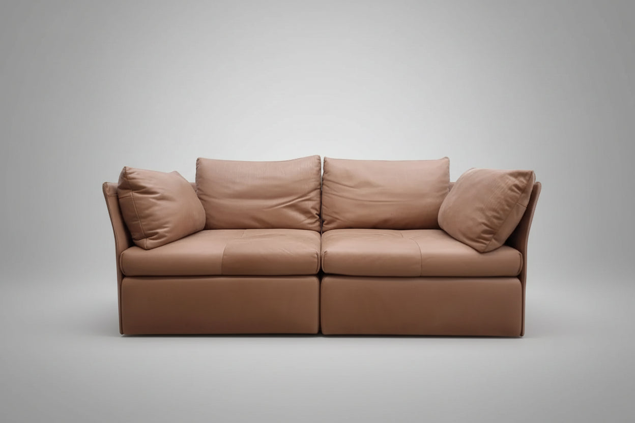 De Sede DS-19 Modulsofa Leder Braun-De Sede-JSFurniture