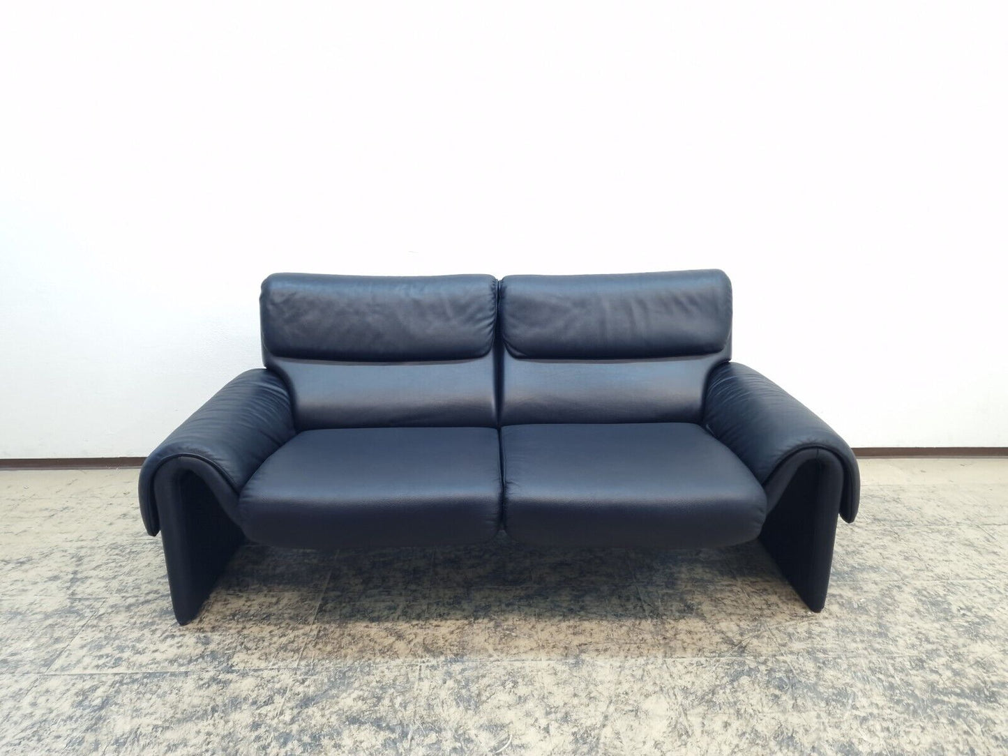 De Sede DS 2000 Ledersofa dunkelblau Designersofa Echtledersofa Couch Funktion-De Sede DS 2000-JSFurniture