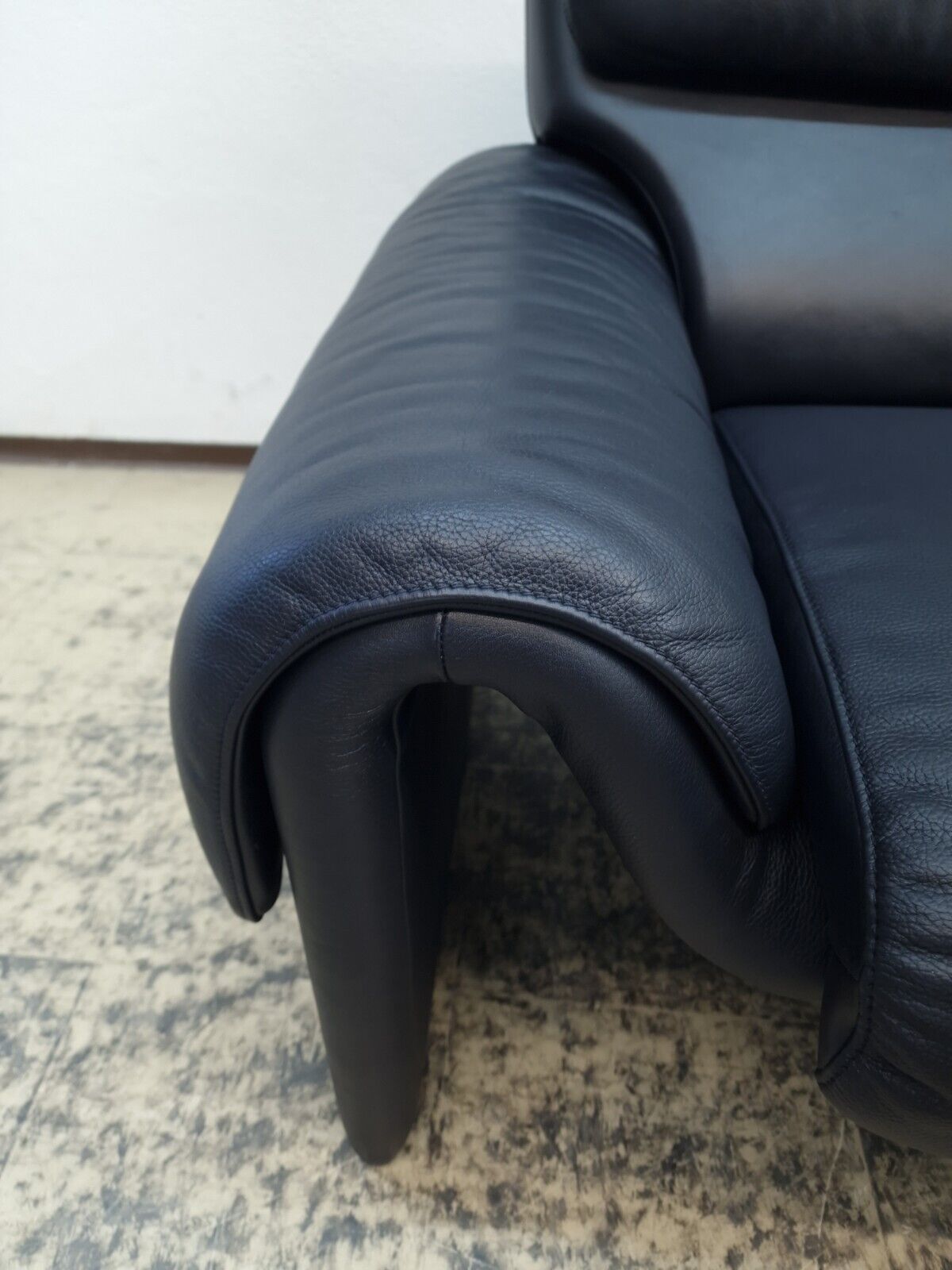 De Sede DS 2000 Ledersofa dunkelblau Designersofa Echtledersofa Couch Funktion-De Sede DS 2000-JSFurniture