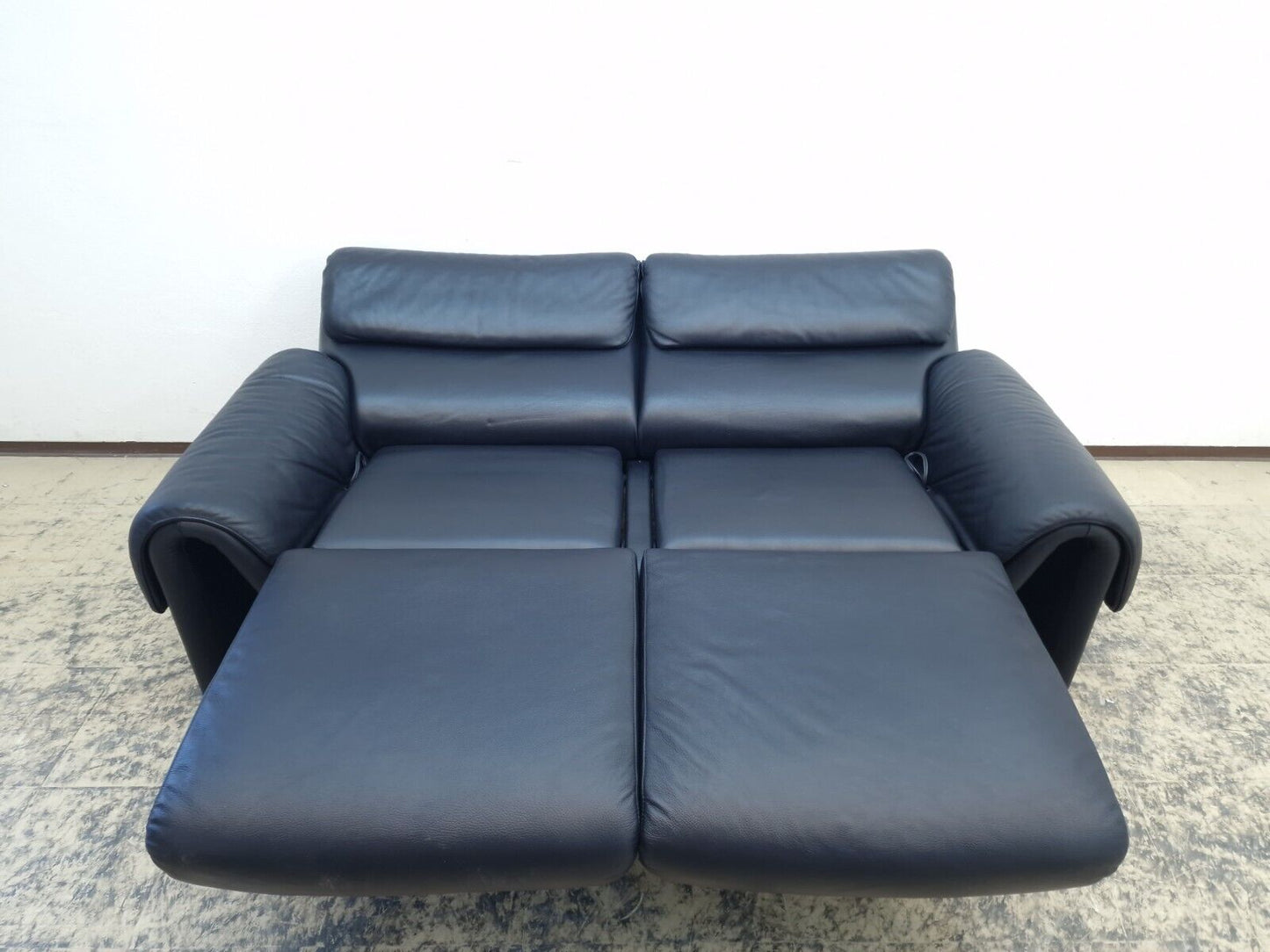 De Sede DS 2000 Ledersofa dunkelblau Designersofa Echtledersofa Couch Funktion-De Sede DS 2000-JSFurniture
