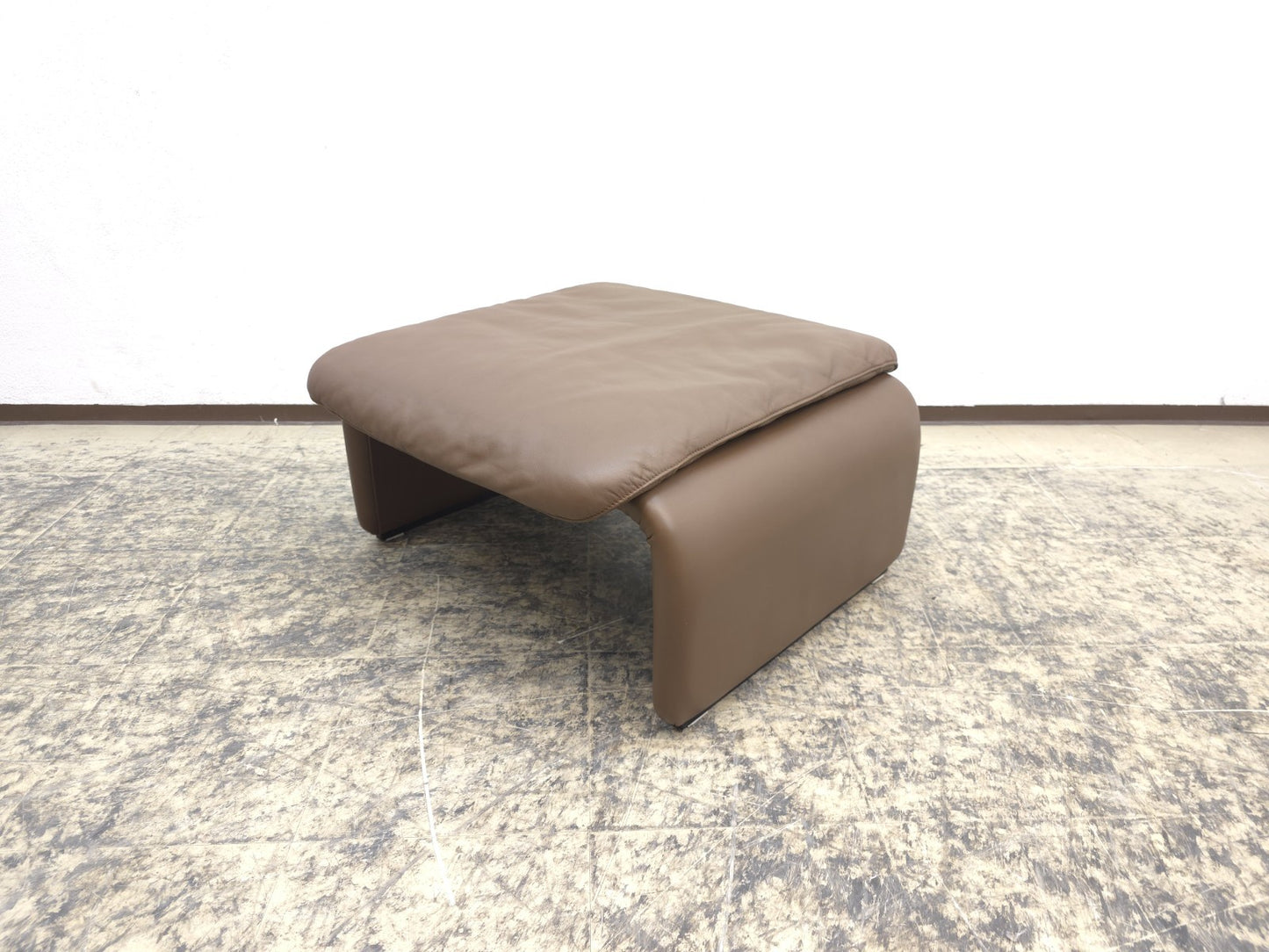 De Sede DS-2011 Braun Garnitur Designersofa Ledersofa Couch Lederhocker-De Sede-JSFurniture