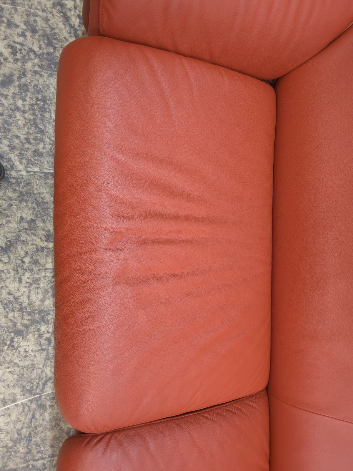 De Sede DS-2011 Dreisitzer Designersofa Lachsfarbe-De Sede-JSFurniture