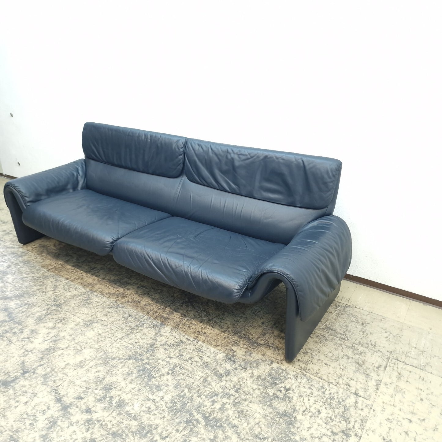 De Sede DS-2011 Sofa 3-Sitzer Leder 235cm Designer Couch Luxus Vintage Schweiz-De Sede-JSFurniture